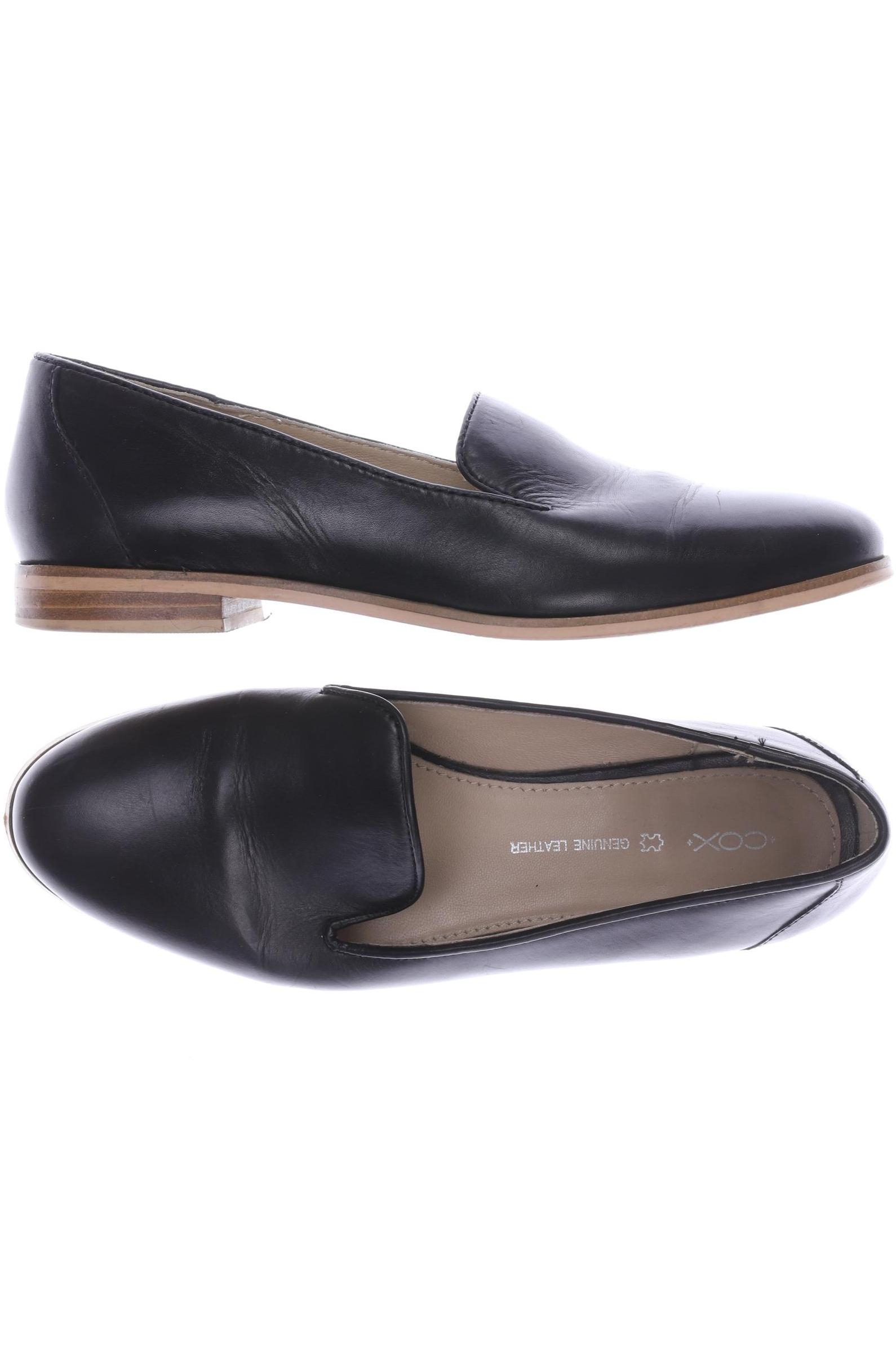 

Cox Damen Halbschuh, schwarz
