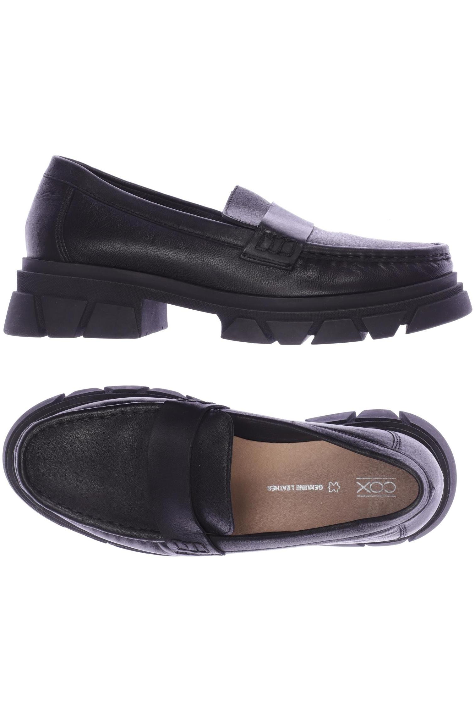 

Cox Damen Halbschuh, schwarz, Gr. 40
