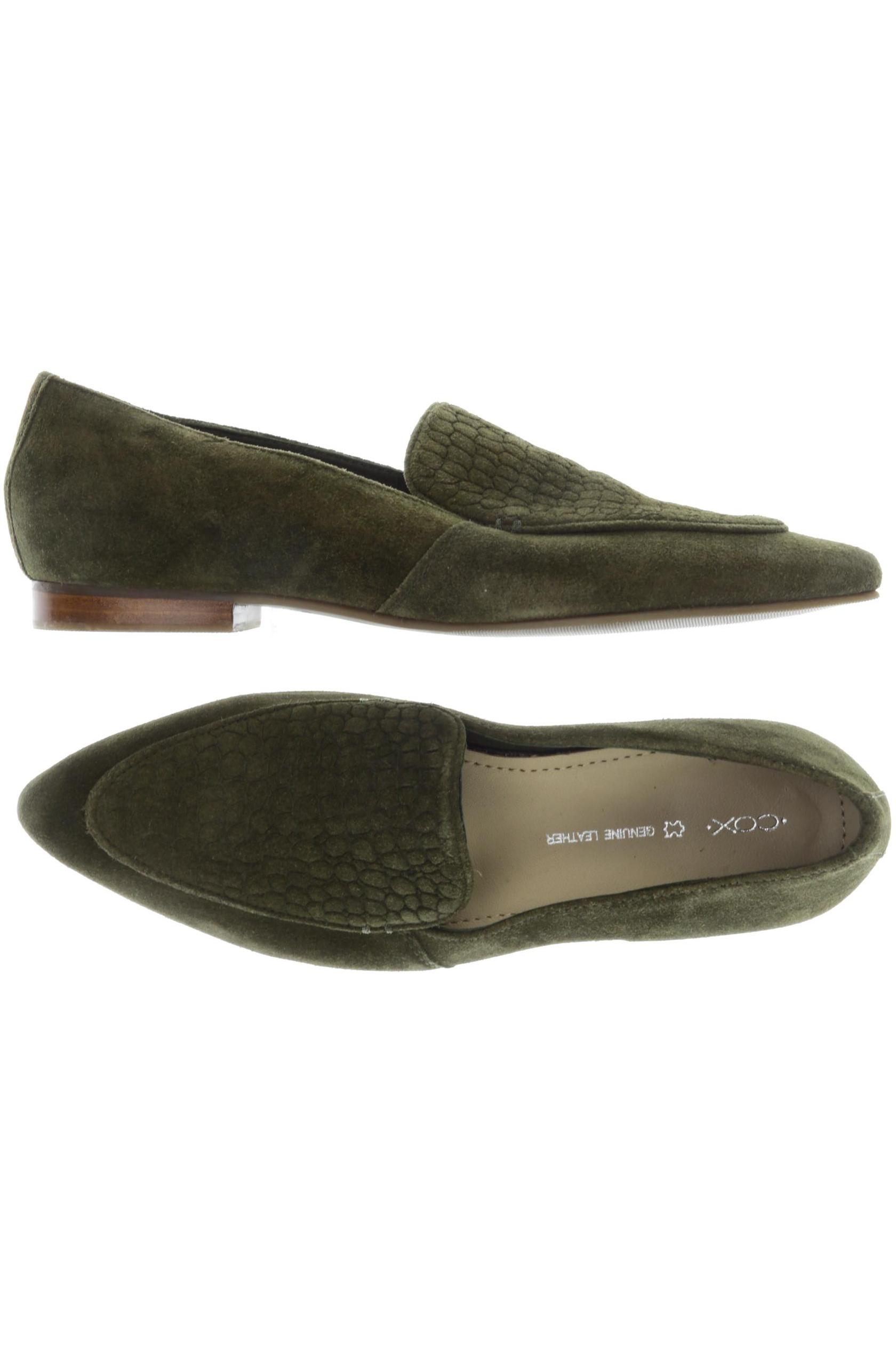 

Cox Damen Halbschuh, grün, Gr. 39