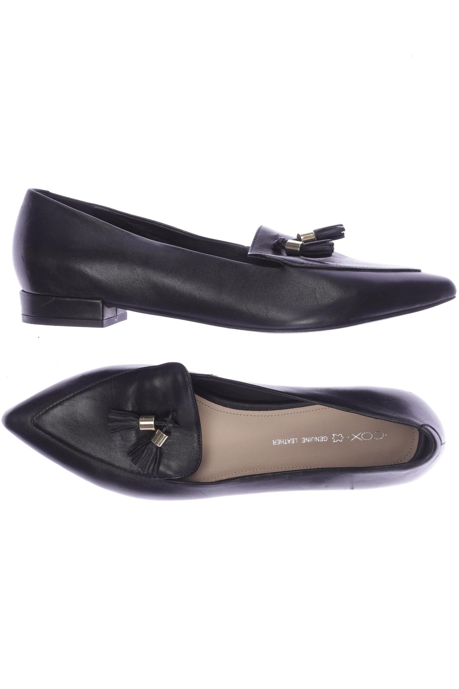 

Cox Damen Halbschuh, schwarz