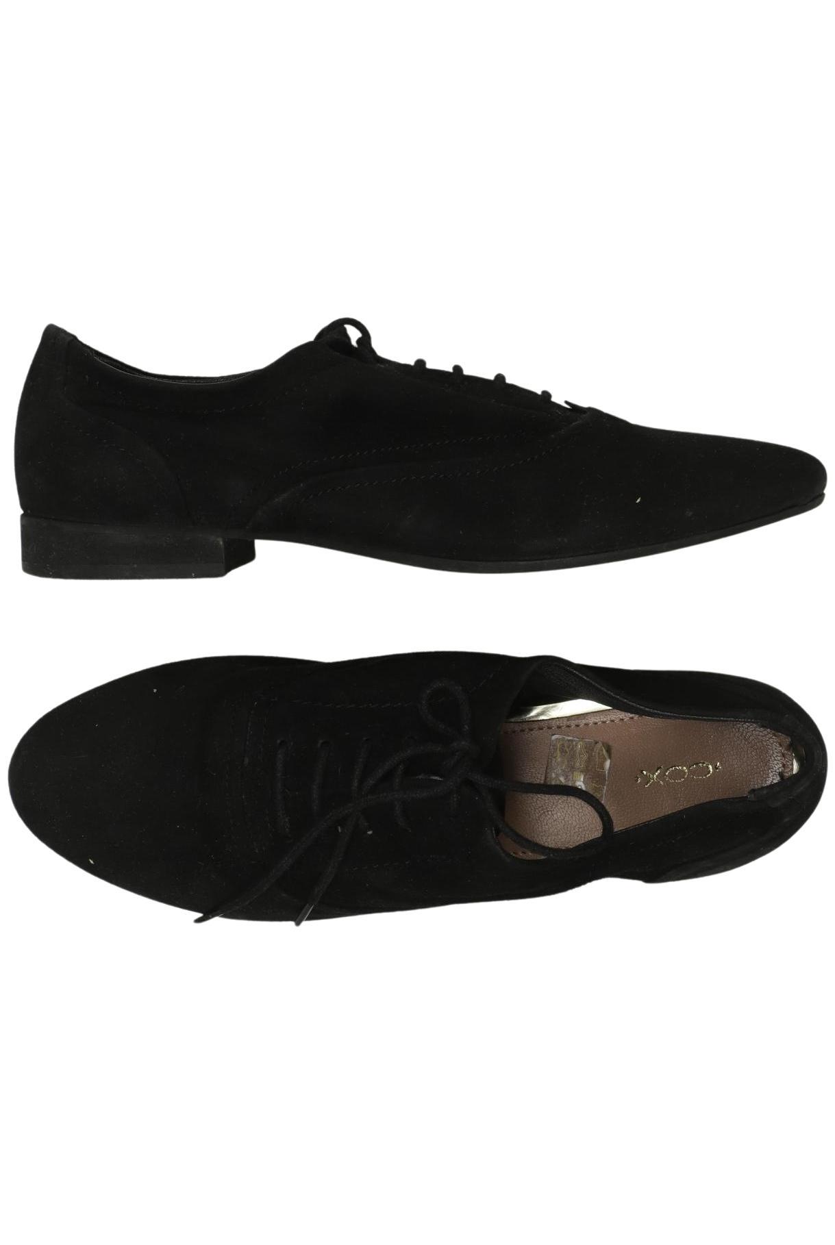 

Cox Damen Halbschuh, schwarz, Gr. 37