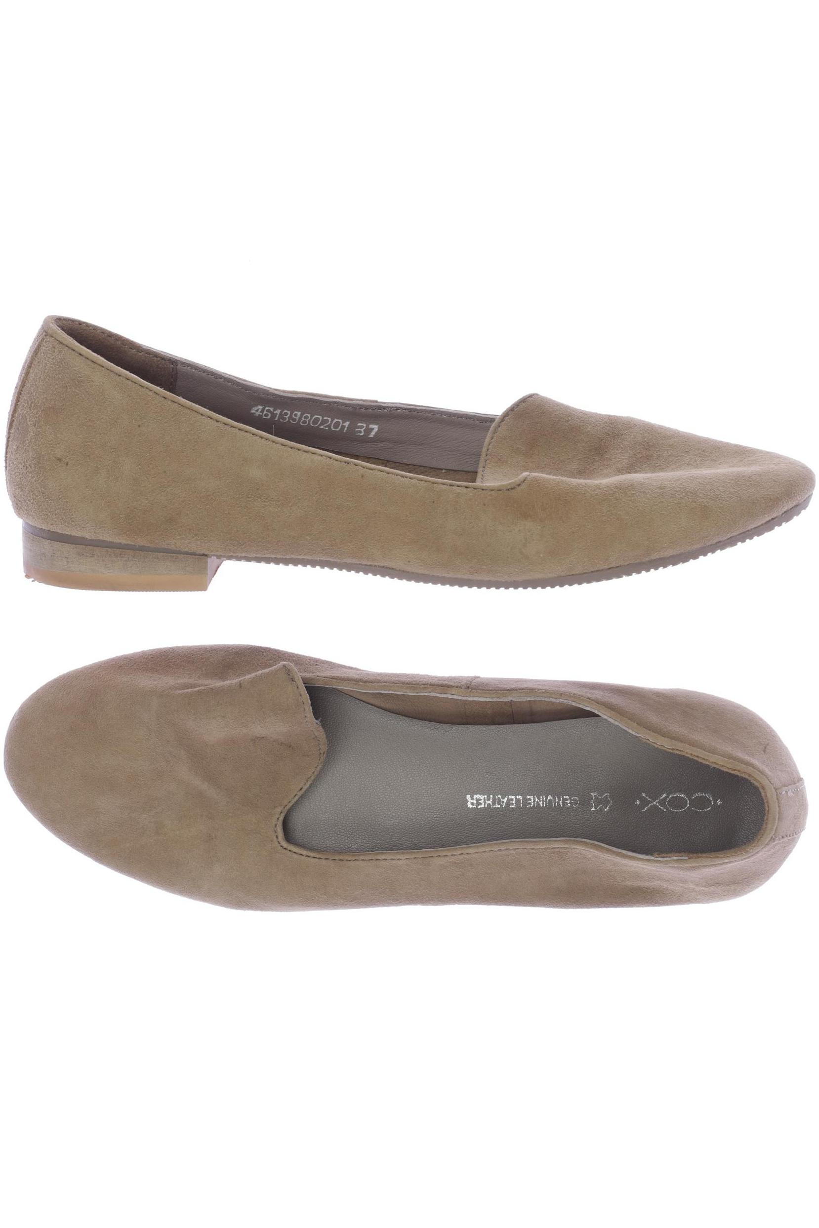 

Cox Damen Halbschuh, beige, Gr. 35