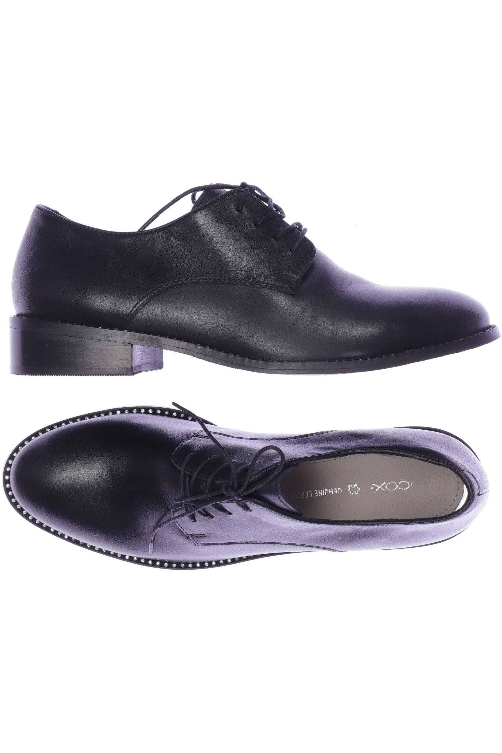 

Cox Damen Halbschuh, schwarz, Gr. 42