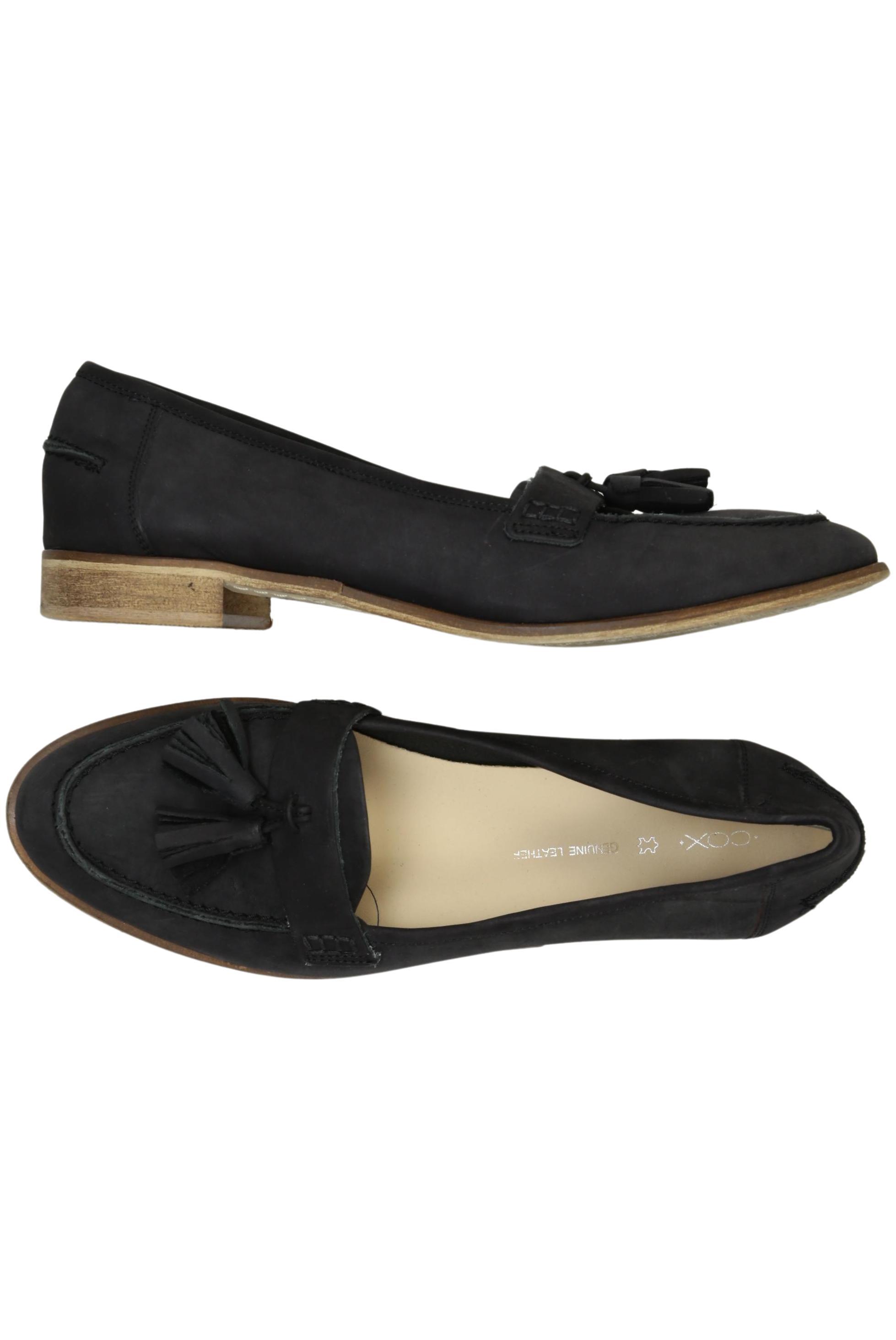 

Cox Damen Halbschuh, schwarz, Gr. 40