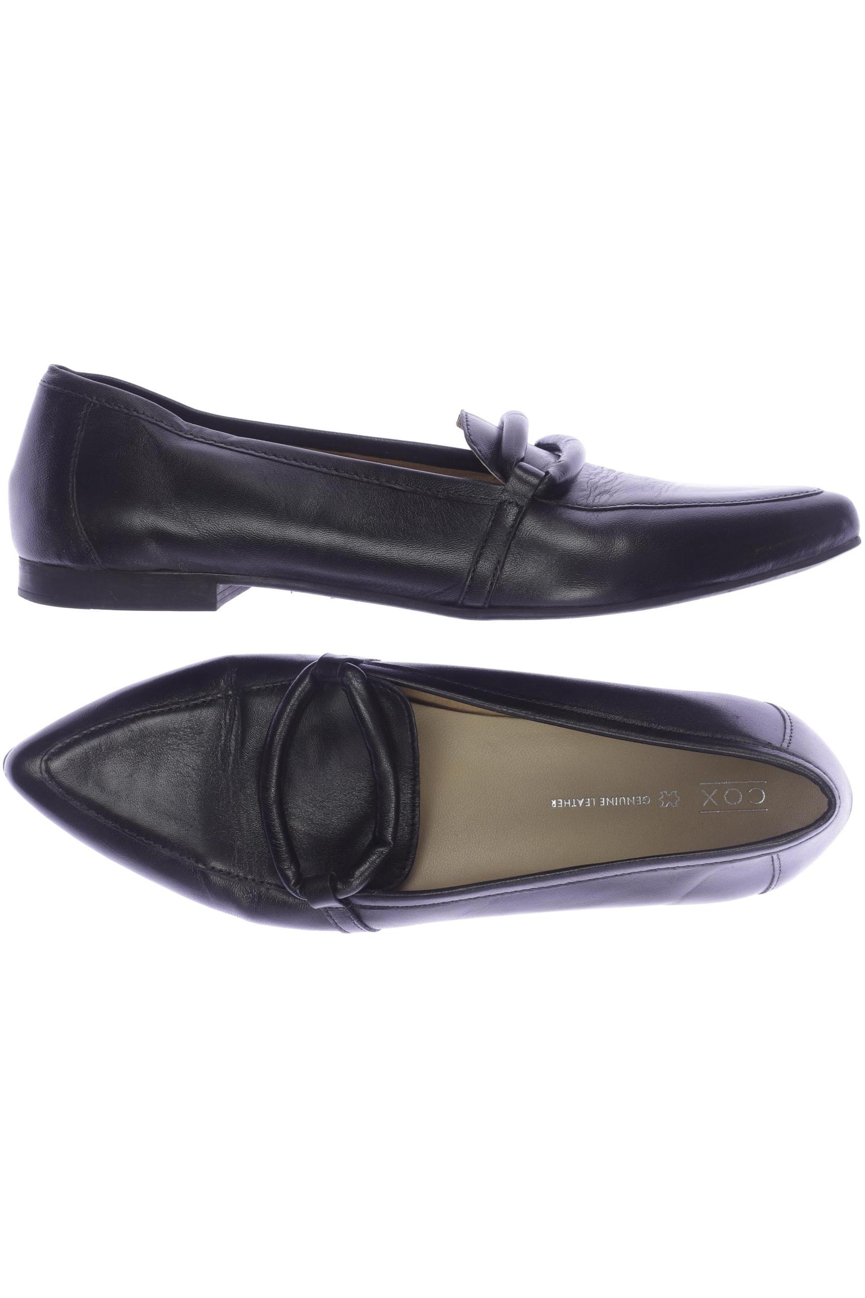 

Cox Damen Halbschuh, schwarz