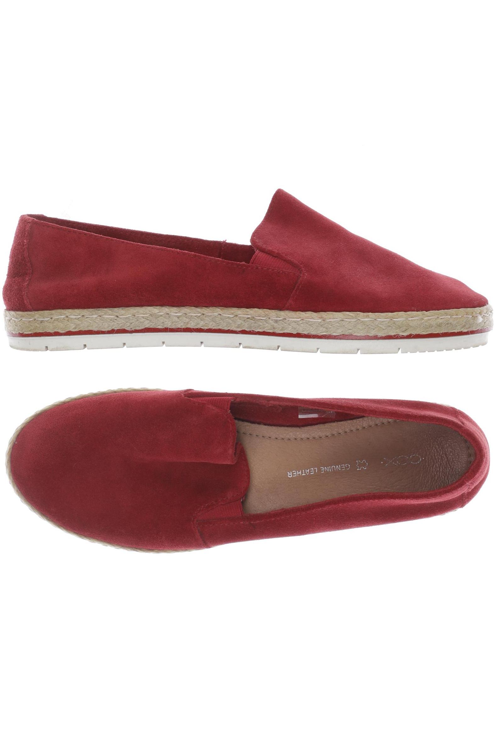 

Cox Damen Halbschuh, rot, Gr. 39