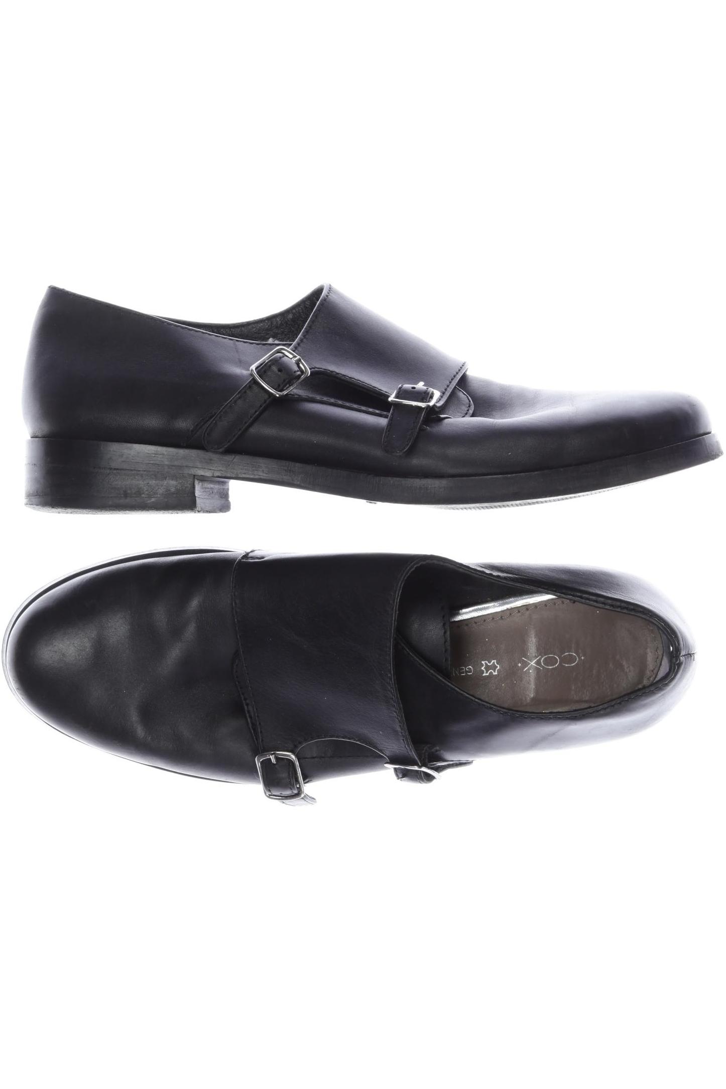 

Cox Damen Halbschuh, schwarz, Gr. 39