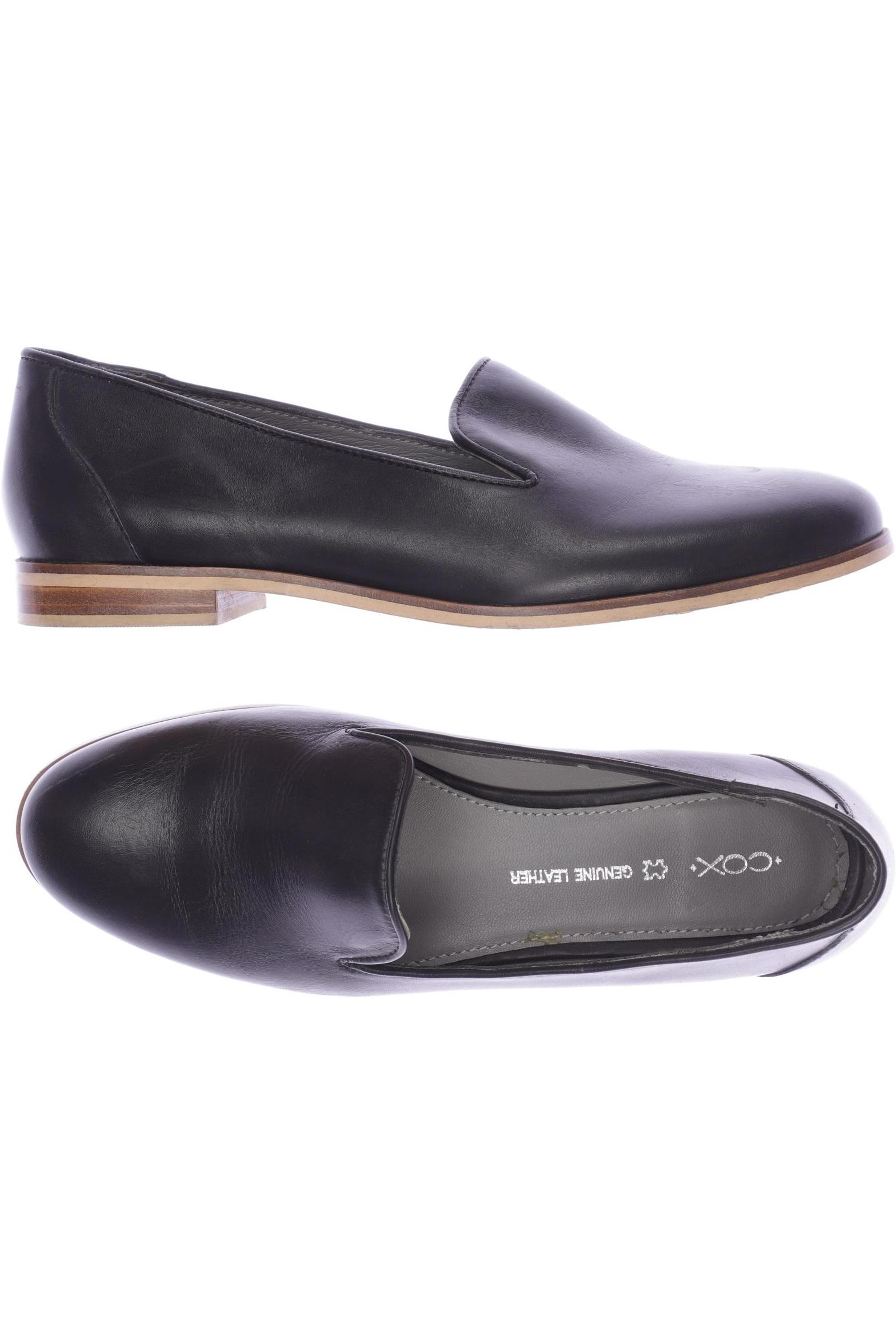 

Cox Damen Halbschuh, schwarz