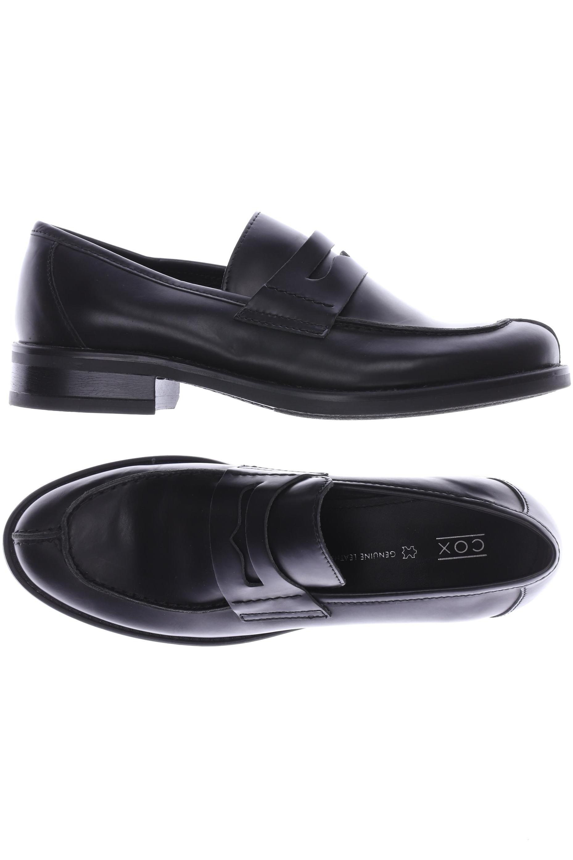 

Cox Damen Halbschuh, schwarz, Gr. 39