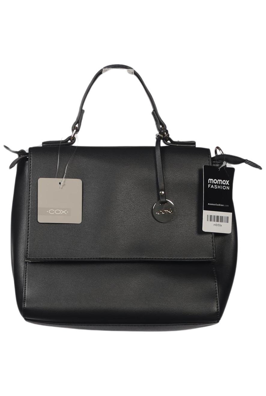 

Cox Damen Handtasche, schwarz, Gr.