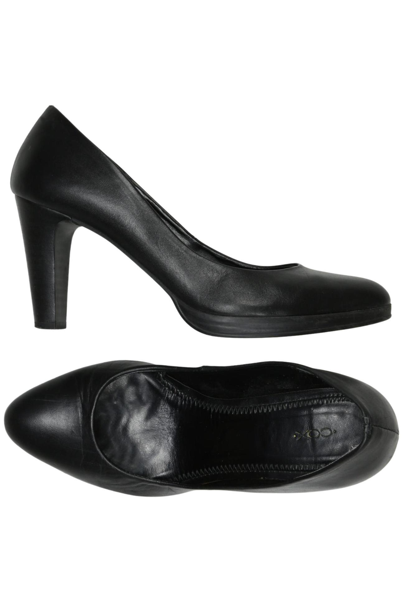 

Cox Damen Pumps, schwarz, Gr. 38
