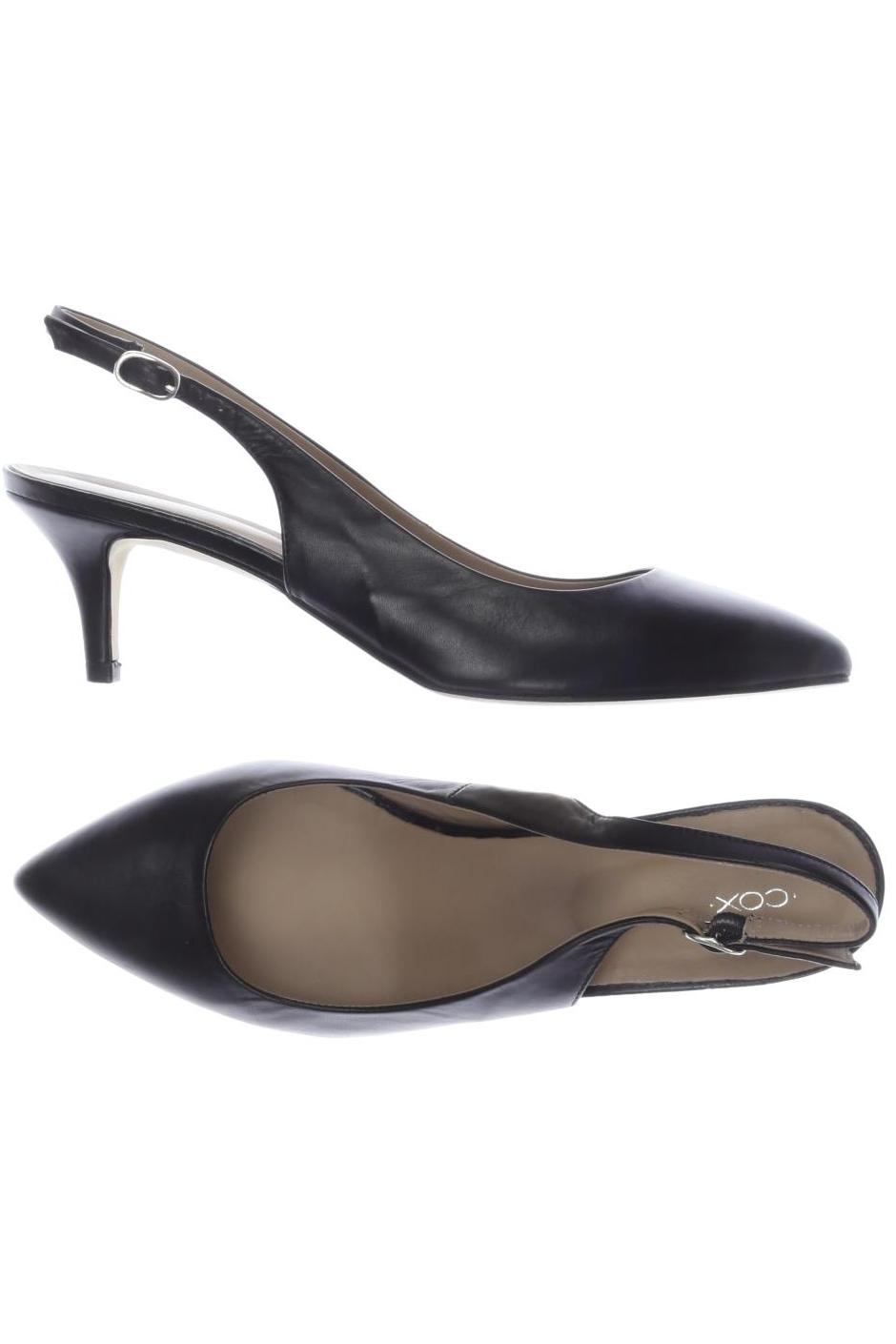 

Cox Damen Pumps, schwarz, Gr. 39