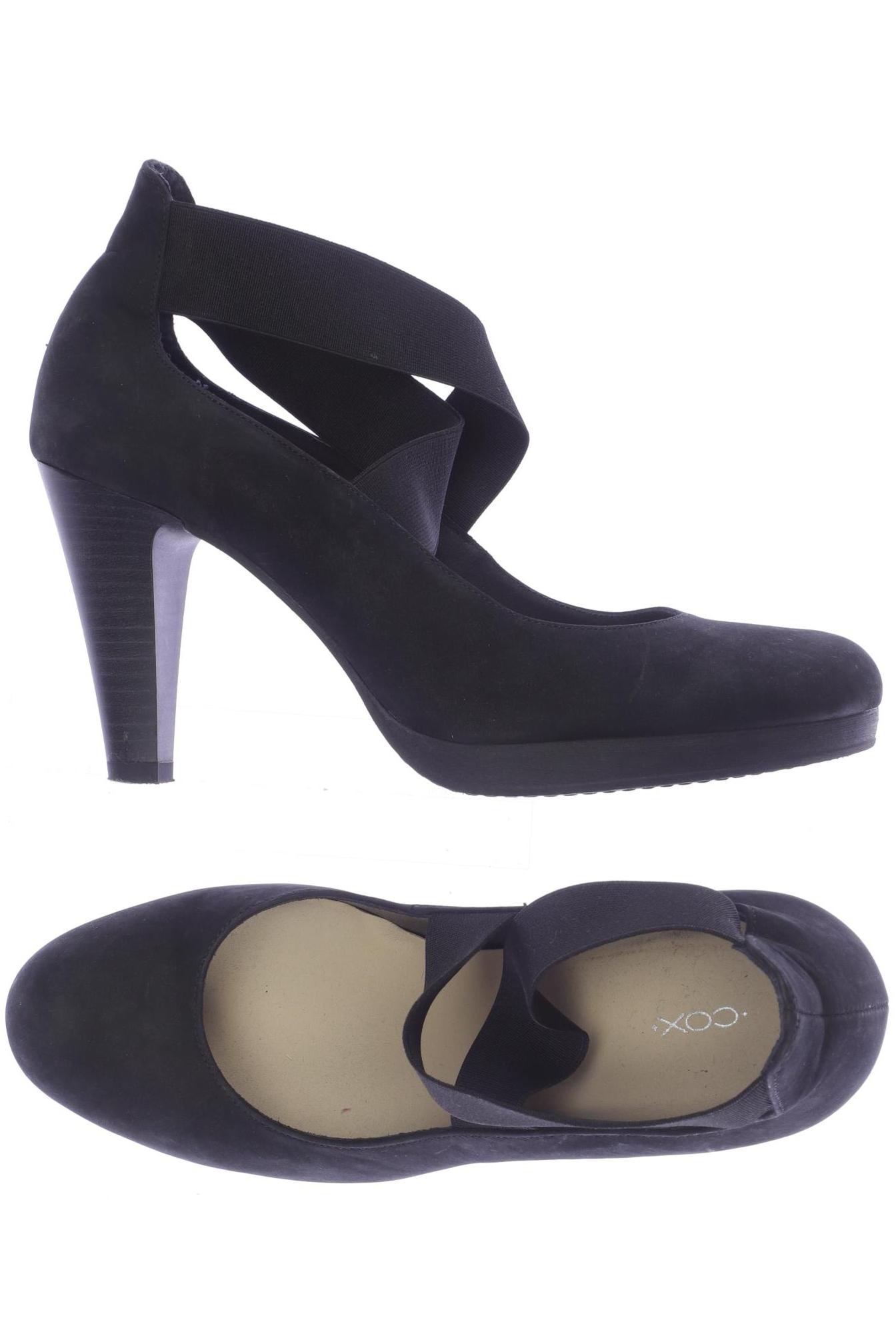 

Cox Damen Pumps, schwarz, Gr. 38