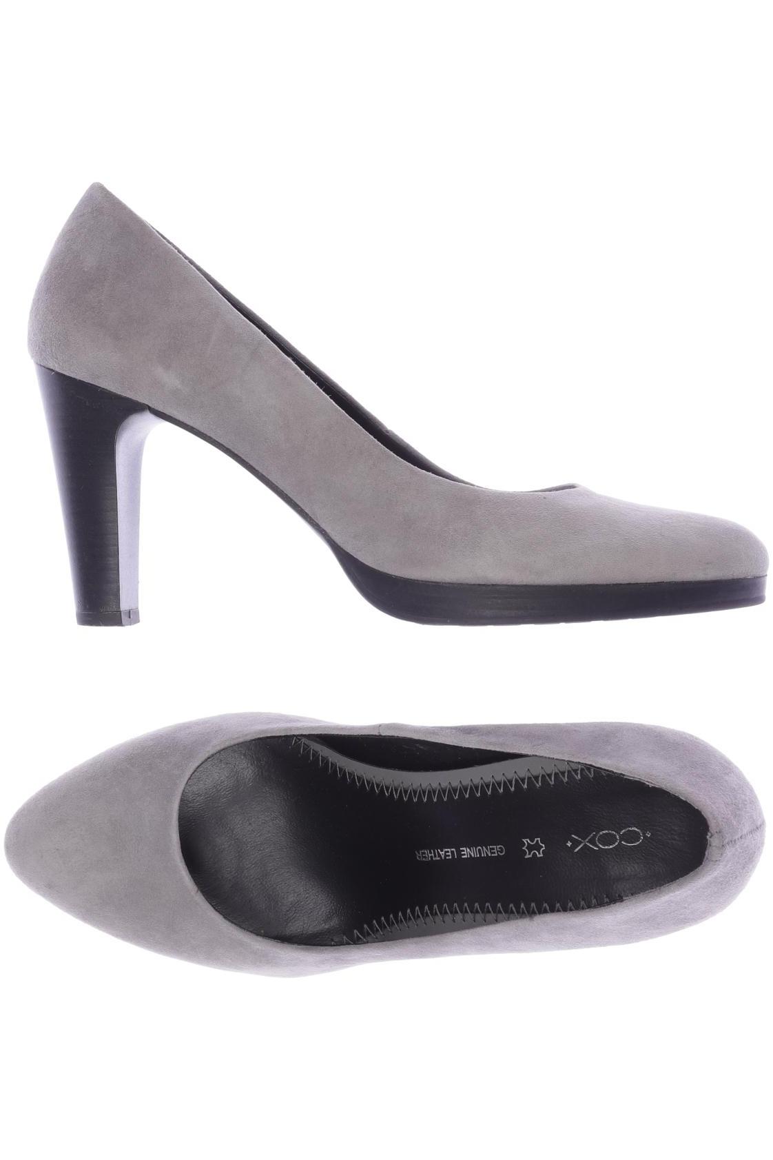 

Cox Damen Pumps, grau, Gr. 37