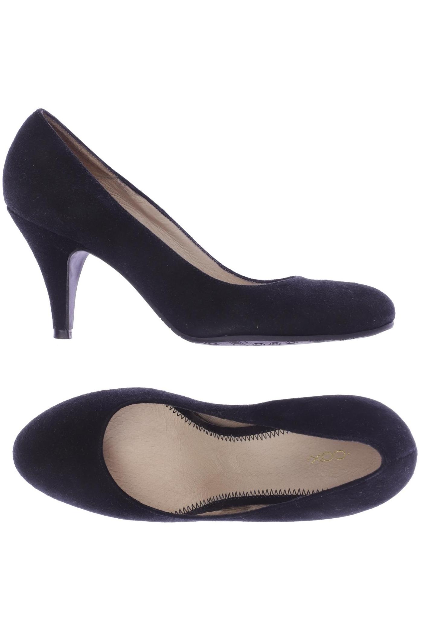 

Cox Damen Pumps, schwarz, Gr. 38