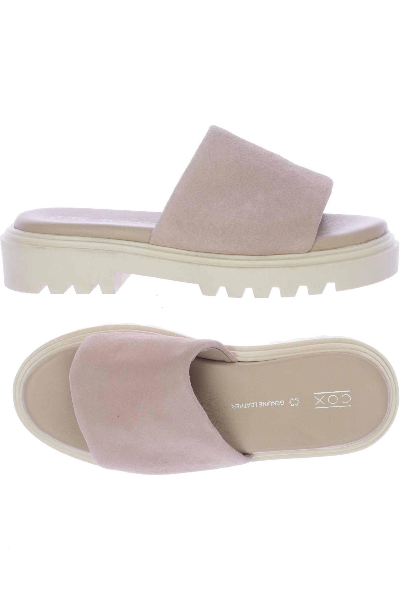 

Cox Damen Sandale, beige, Gr. 38