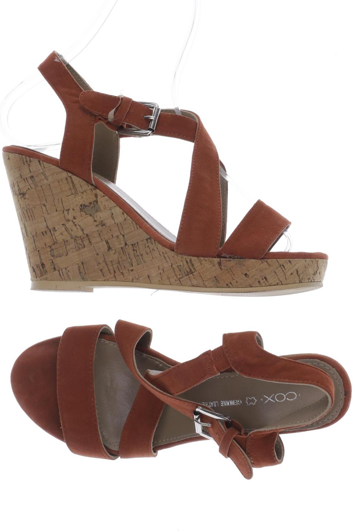 

Cox Damen Sandale, orange, Gr. 39