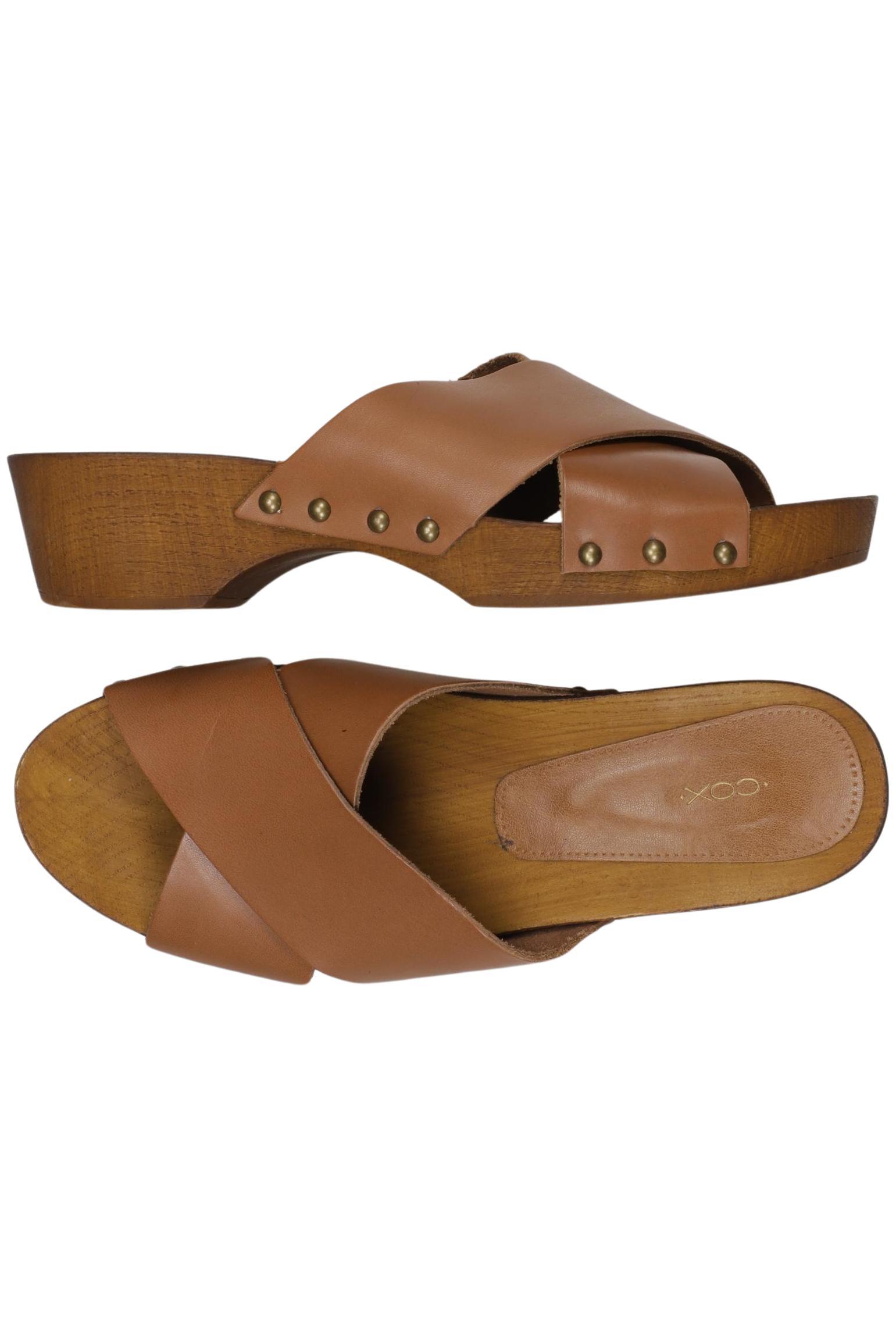 

Cox Damen Sandale, braun, Gr. 39