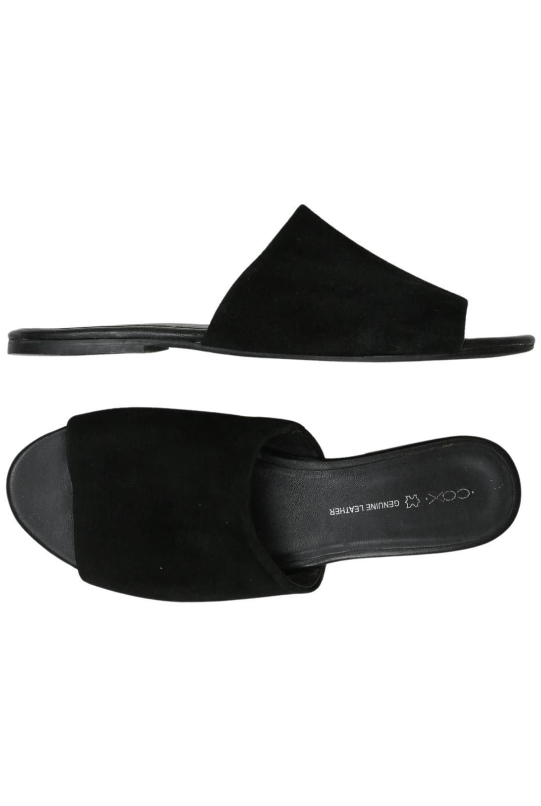 

Cox Damen Sandale, schwarz, Gr. 39
