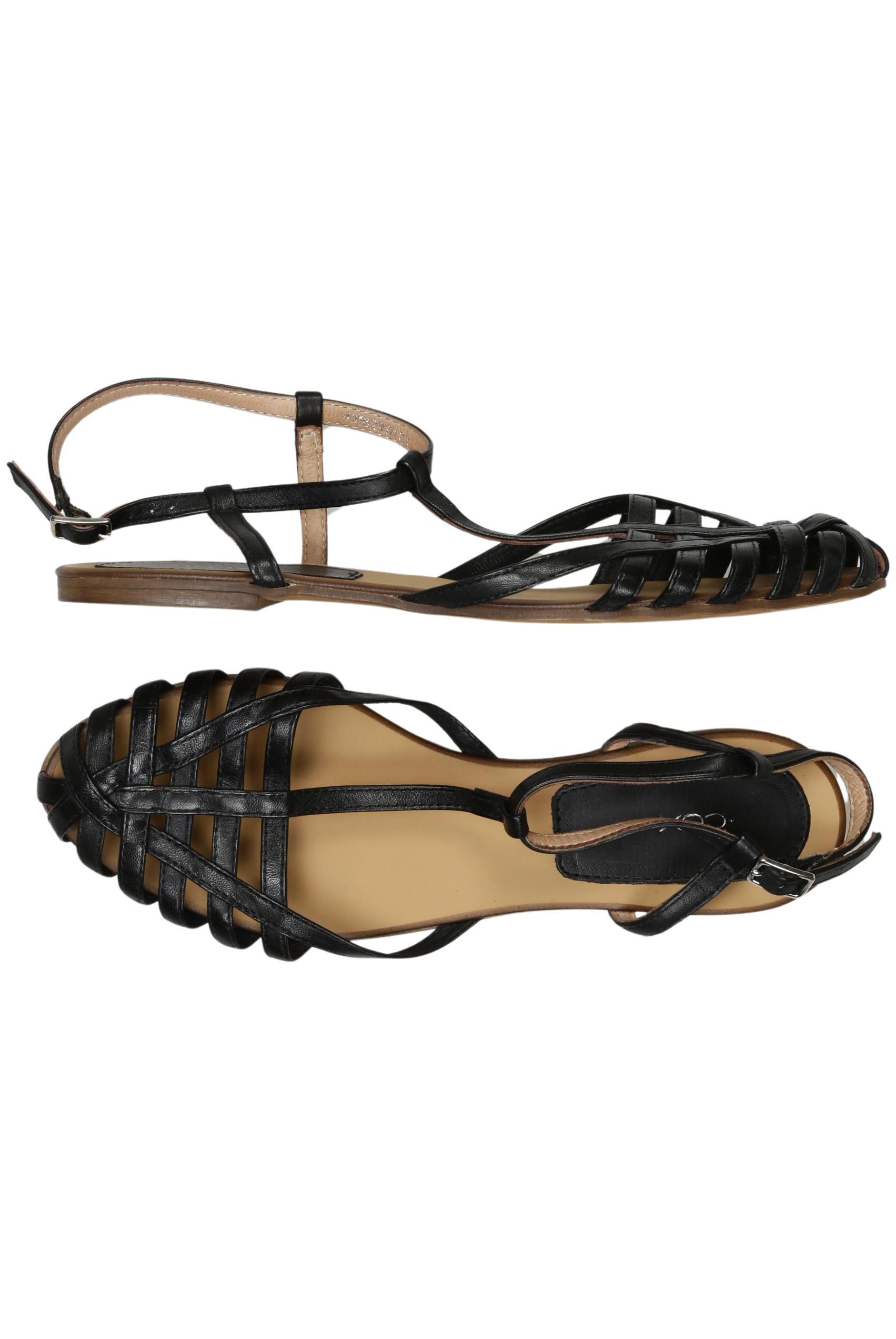 

Cox Damen Sandale, schwarz, Gr. 37