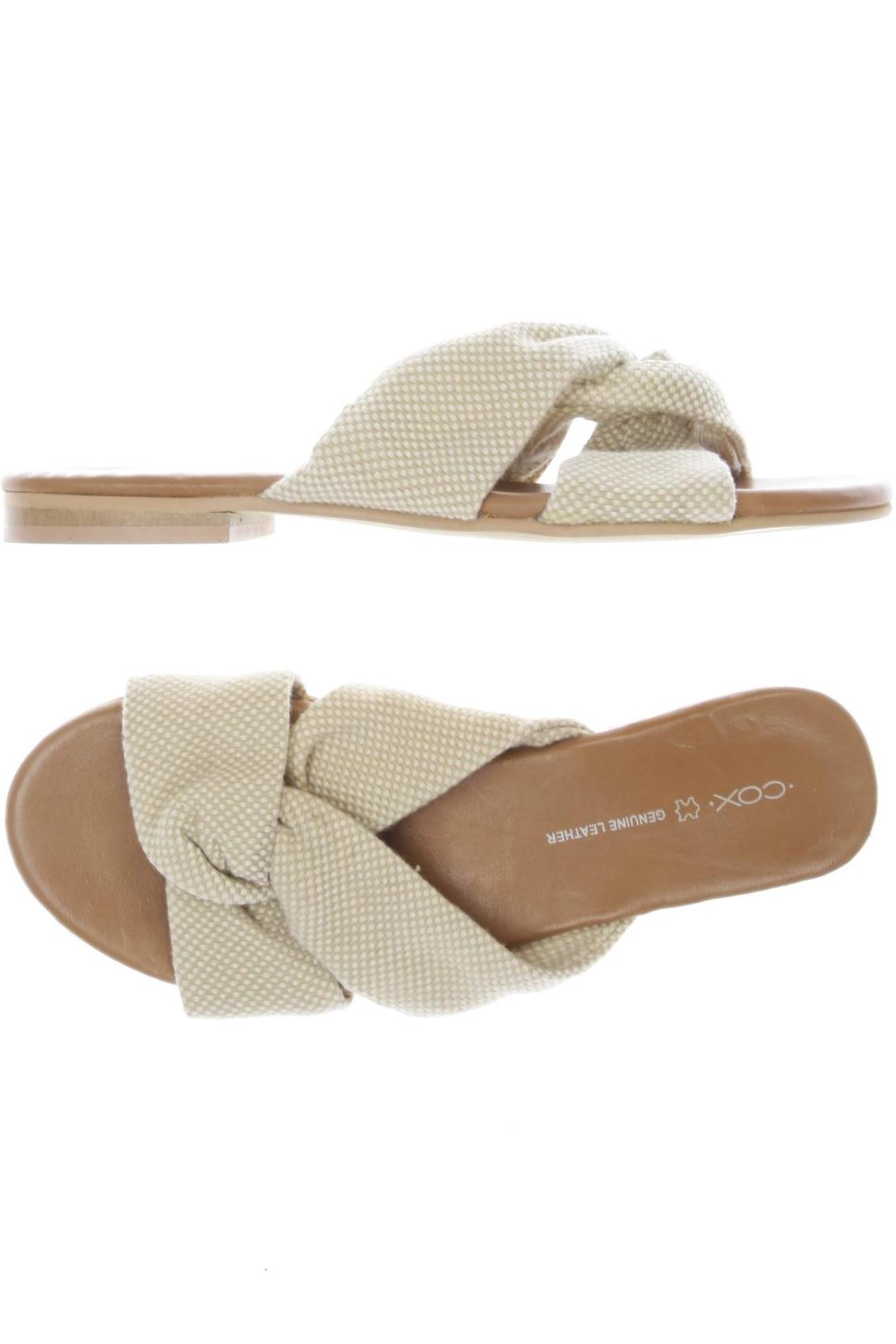 

Cox Damen Sandale, beige, Gr. 38