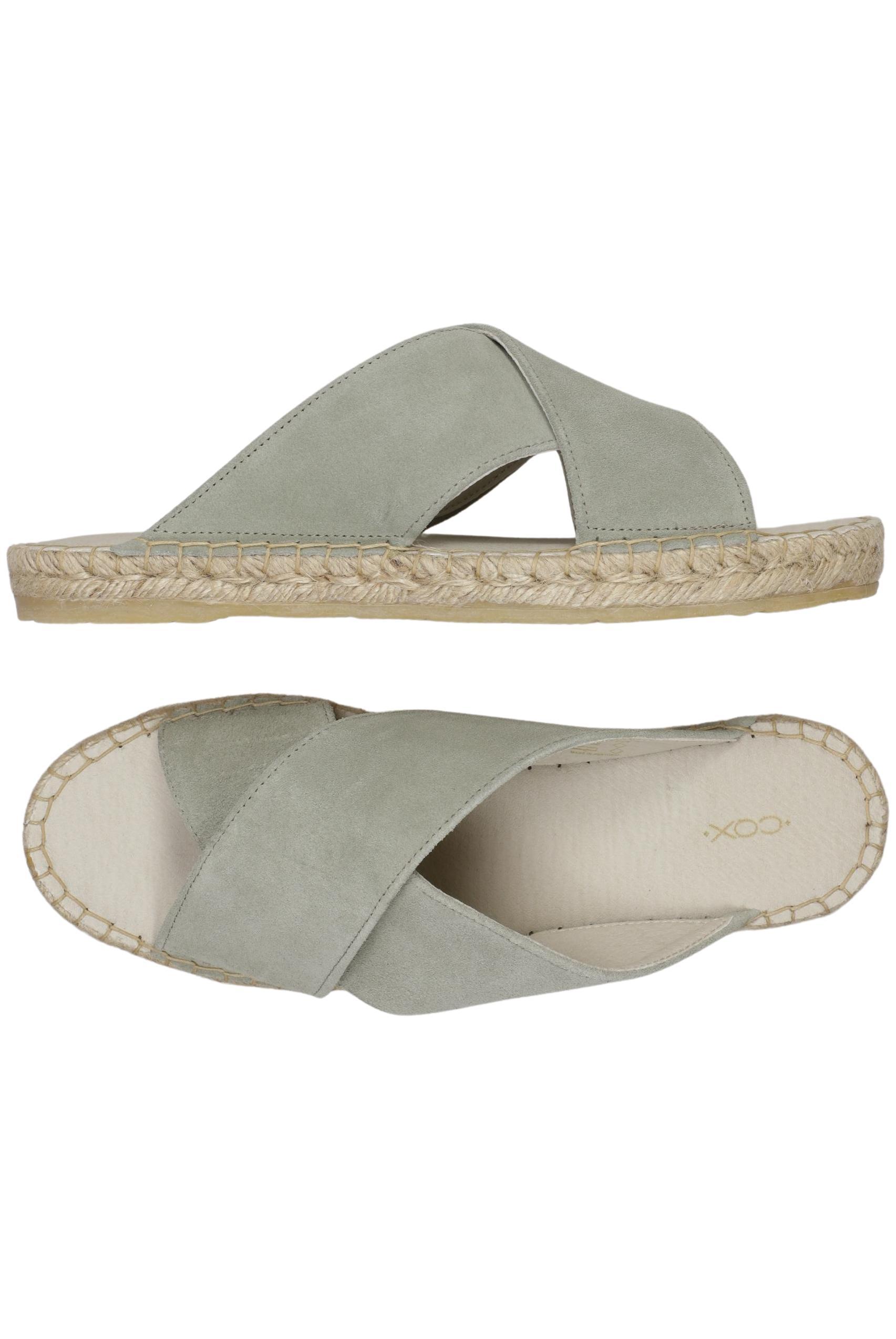 

Cox Damen Sandale, hellgrün, Gr. 38