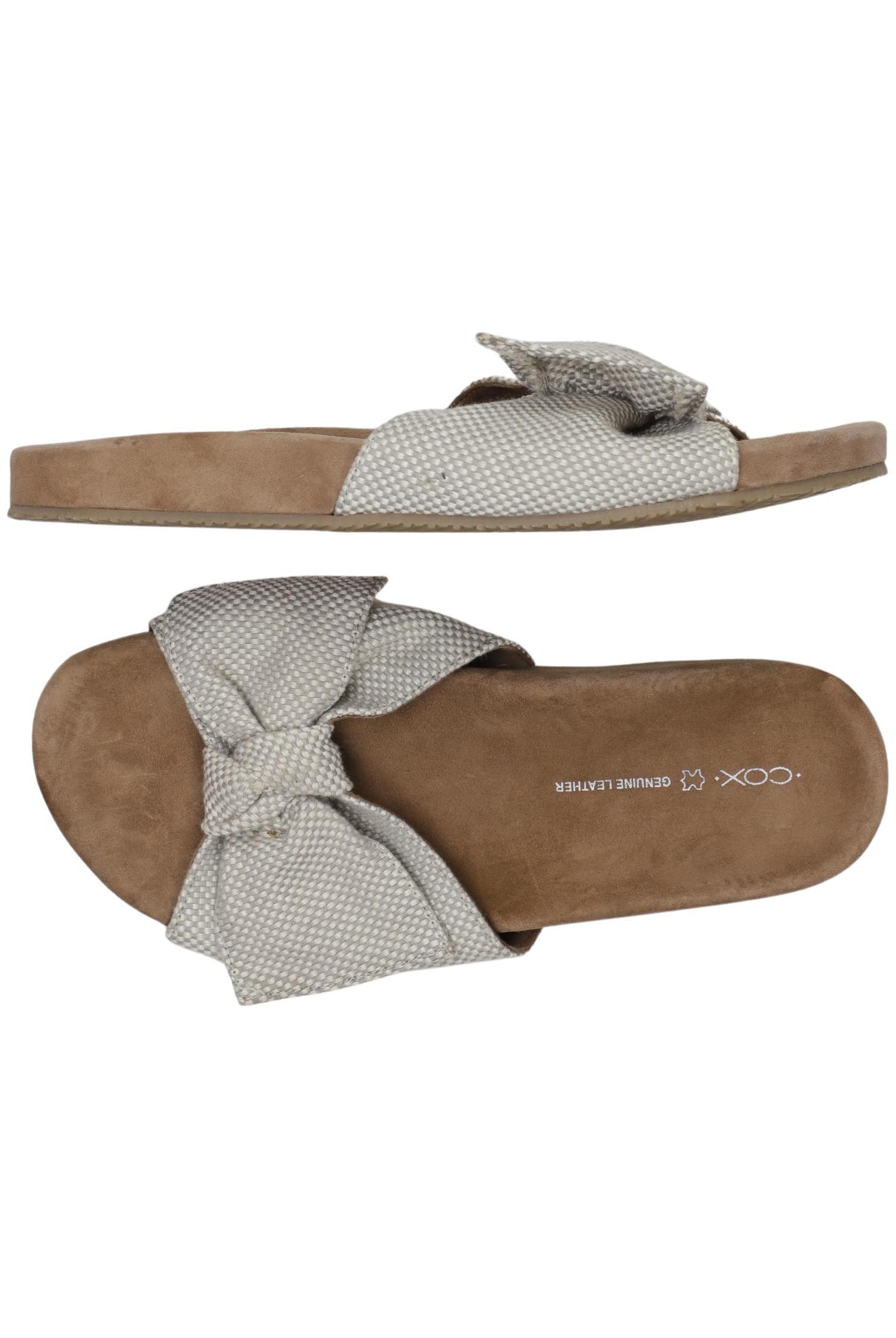 

Cox Damen Sandale, beige, Gr. 38