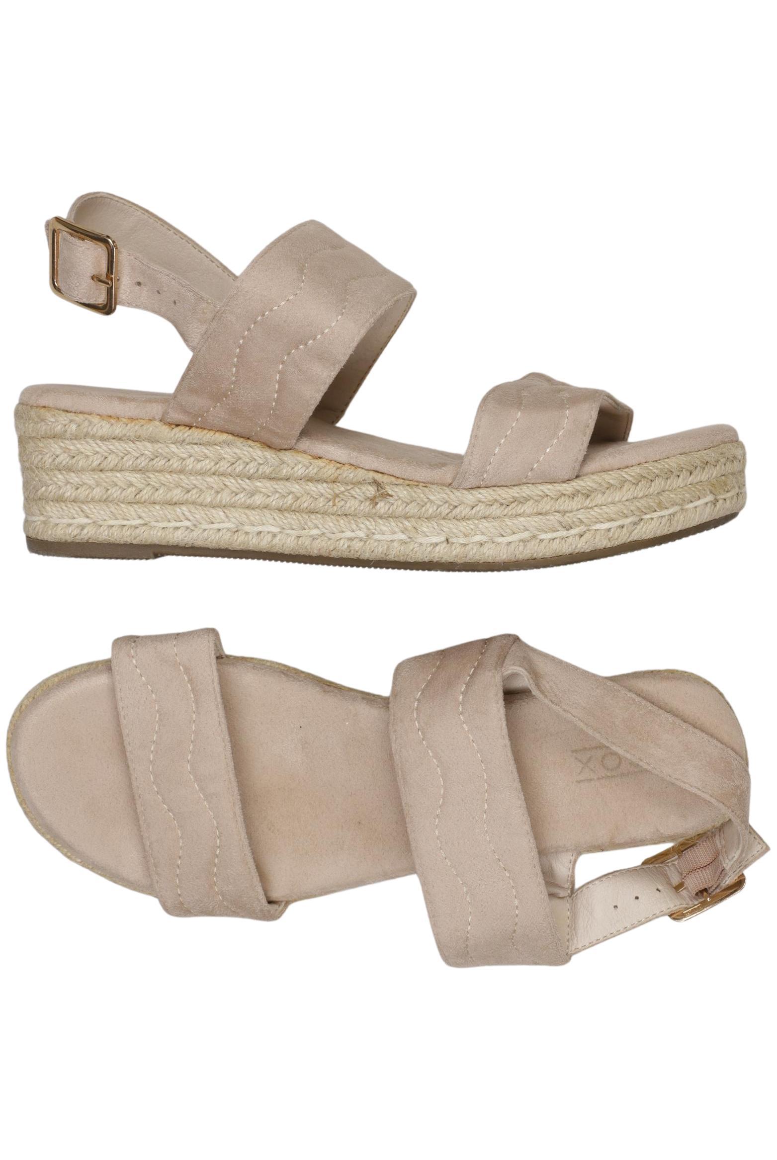 

Cox Damen Sandale, beige, Gr. 37