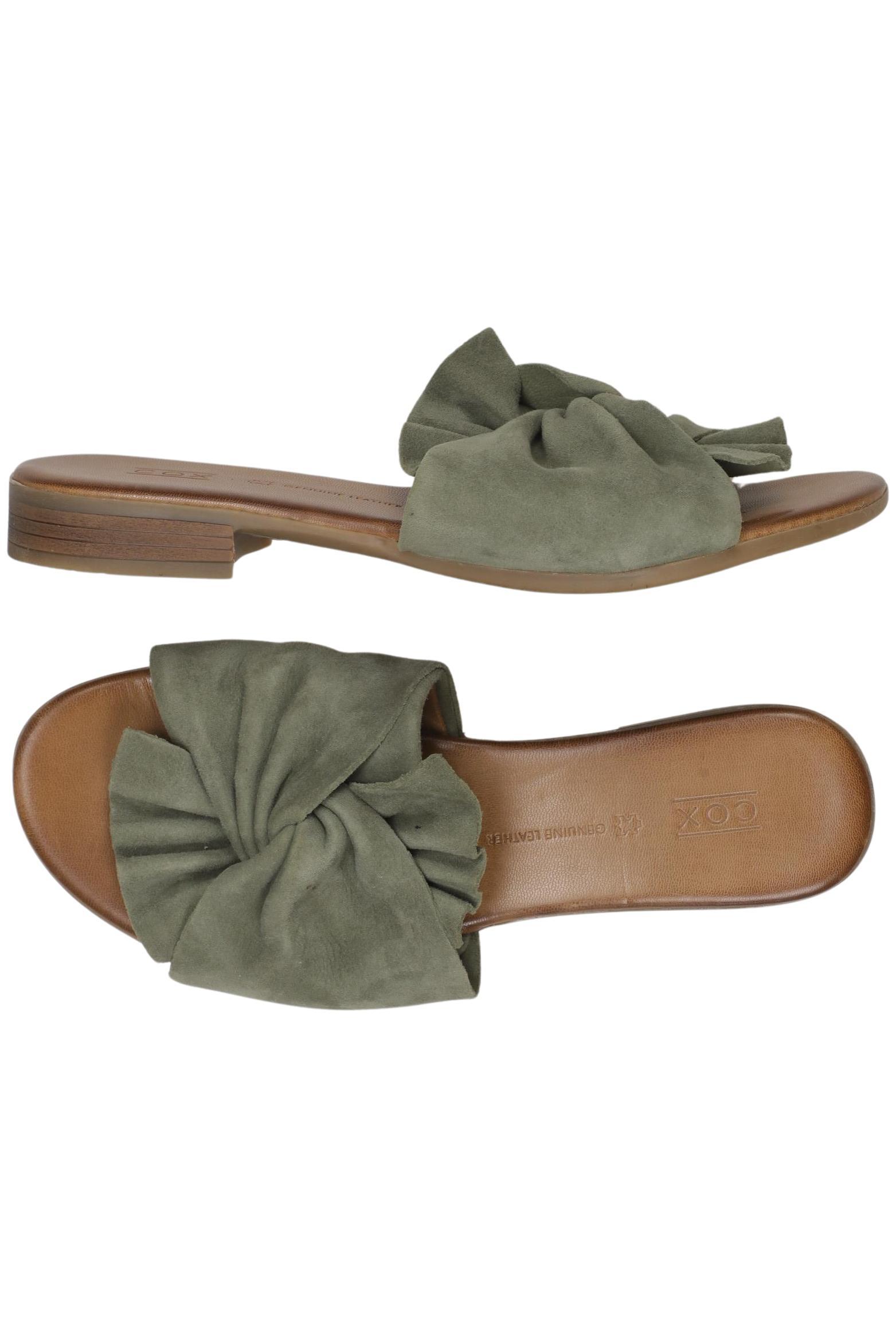 

Cox Damen Sandale, grün, Gr. 39