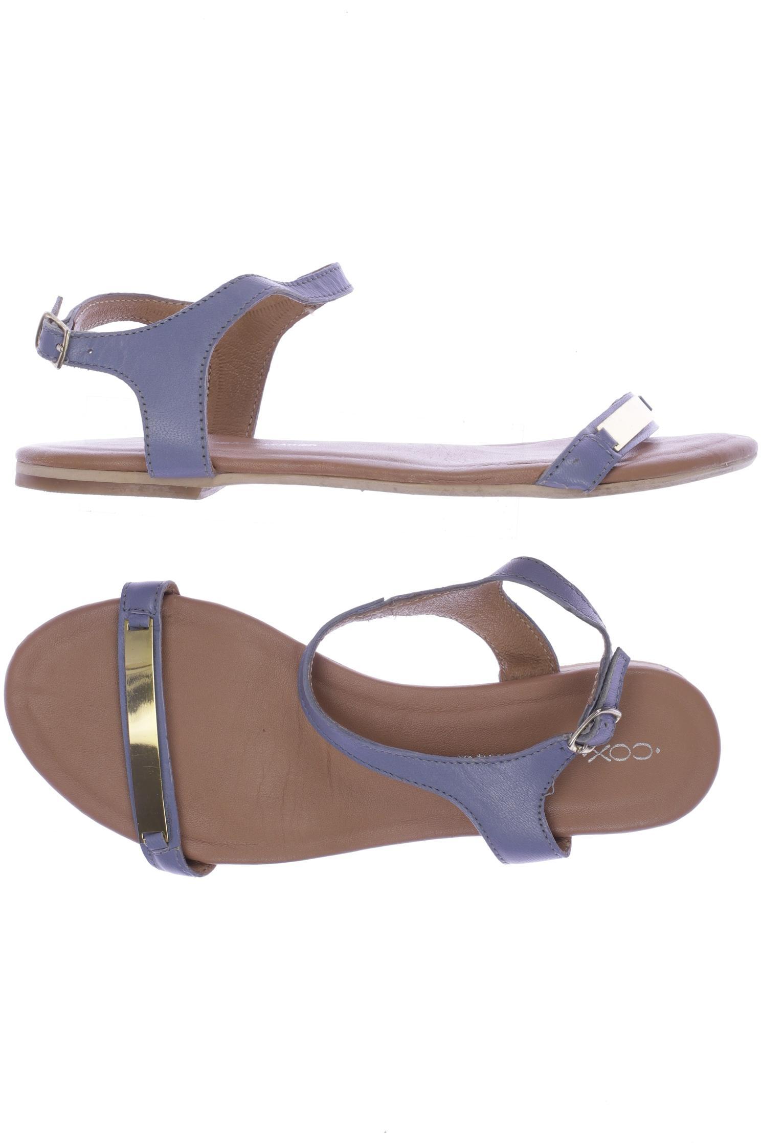 

Cox Damen Sandale, blau, Gr. 37