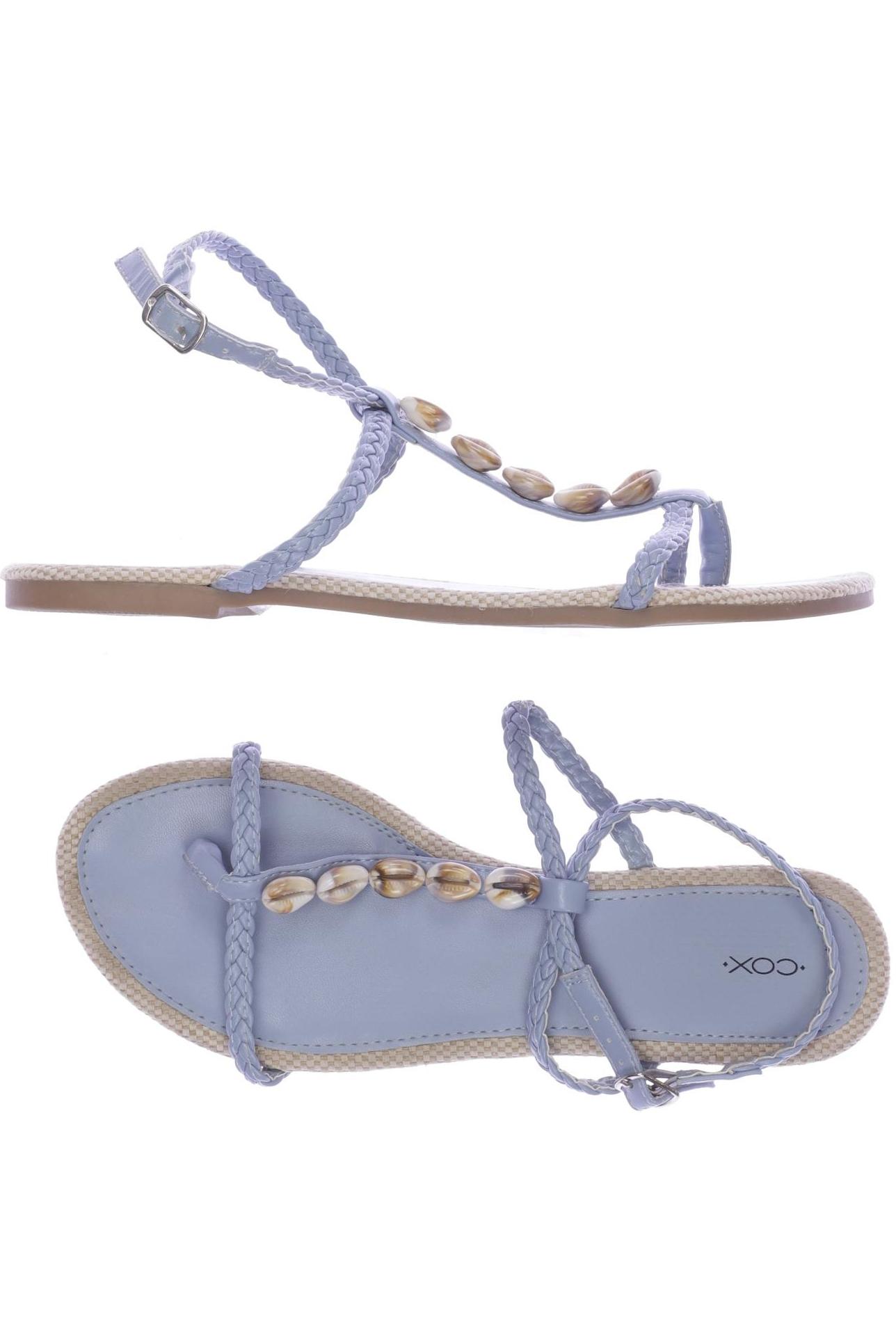 

Cox Damen Sandale, hellblau, Gr. 40