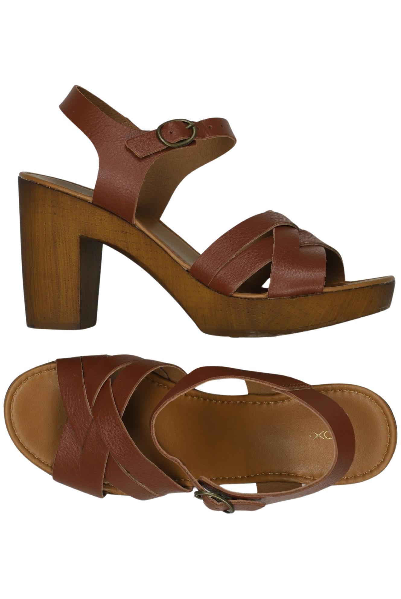 

Cox Damen Sandale, braun, Gr. 39