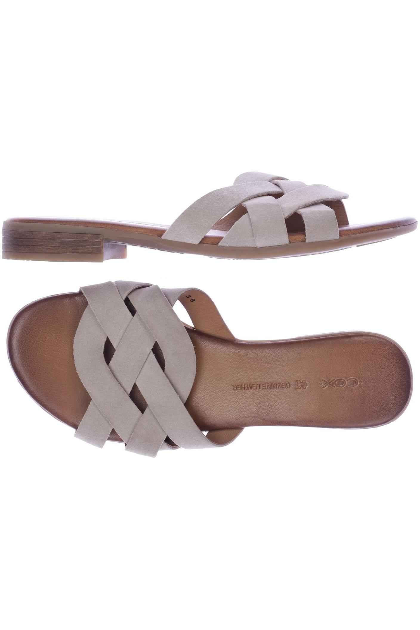 

Cox Damen Sandale, grau, Gr. 38