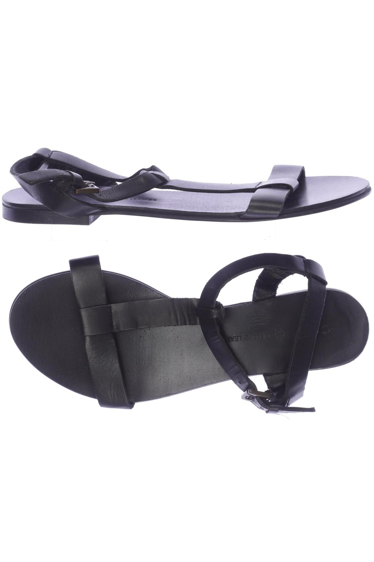 

Cox Damen Sandale, schwarz, Gr. 36