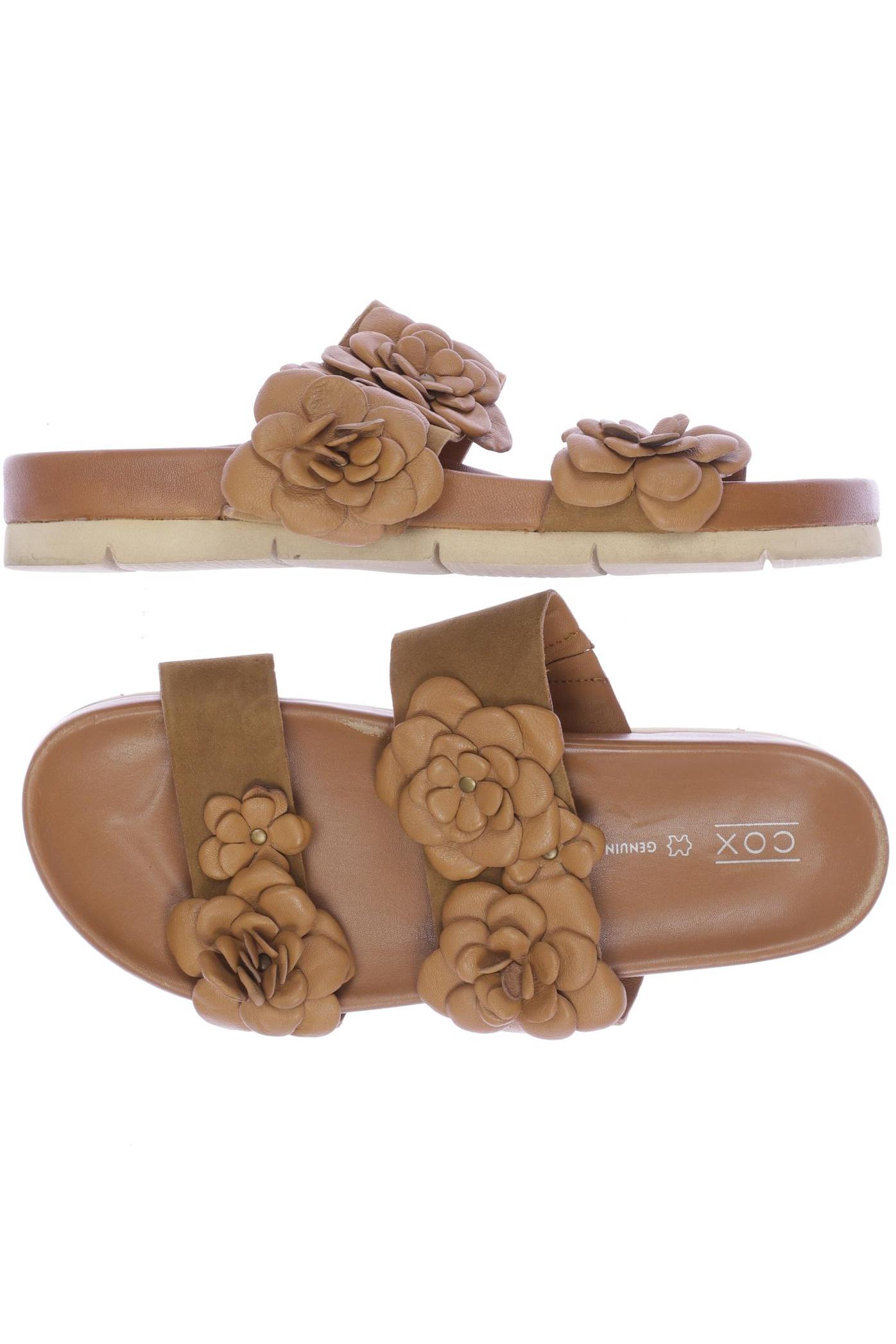 

Cox Damen Sandale, braun, Gr. 39