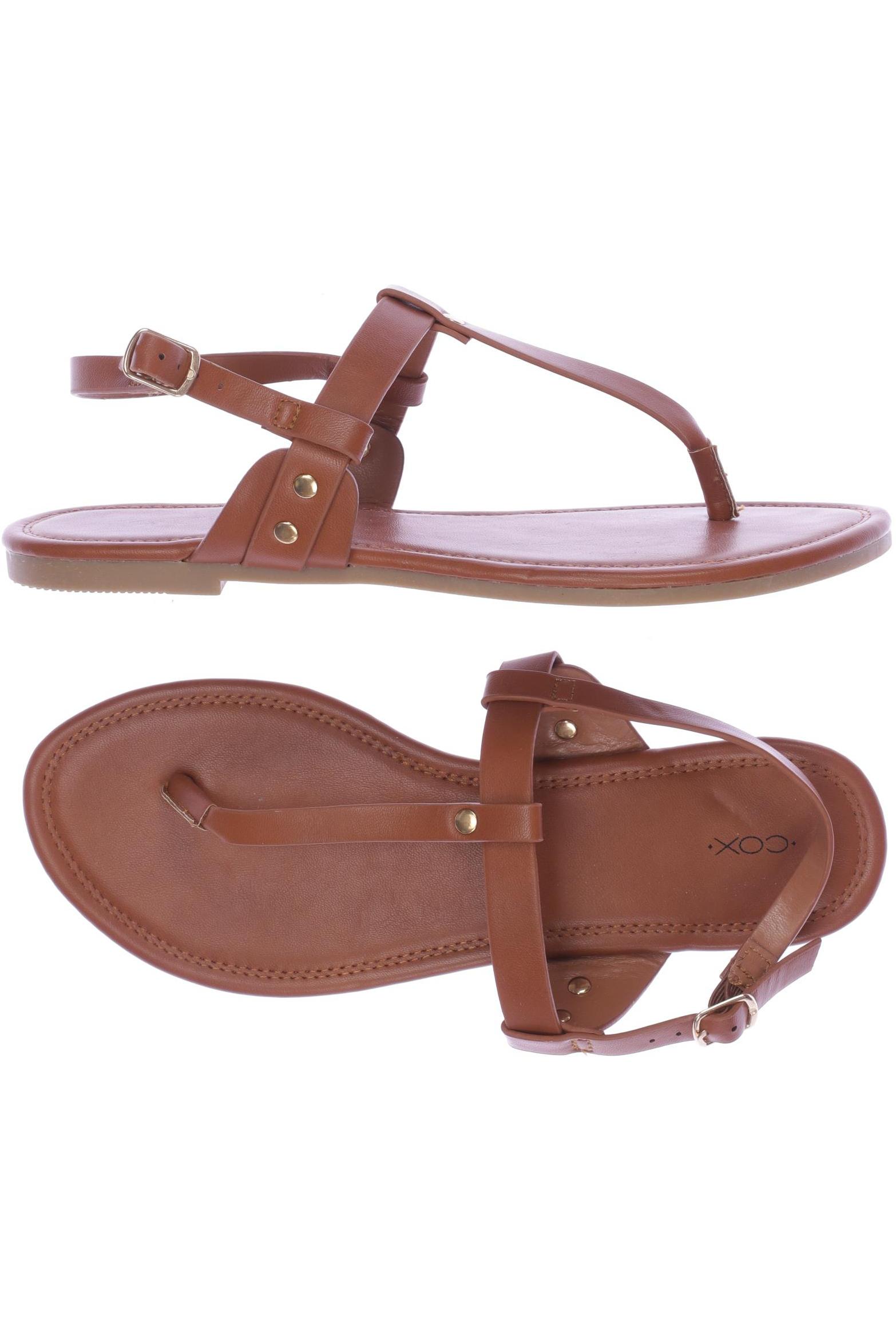 

Cox Damen Sandale, orange, Gr. 38