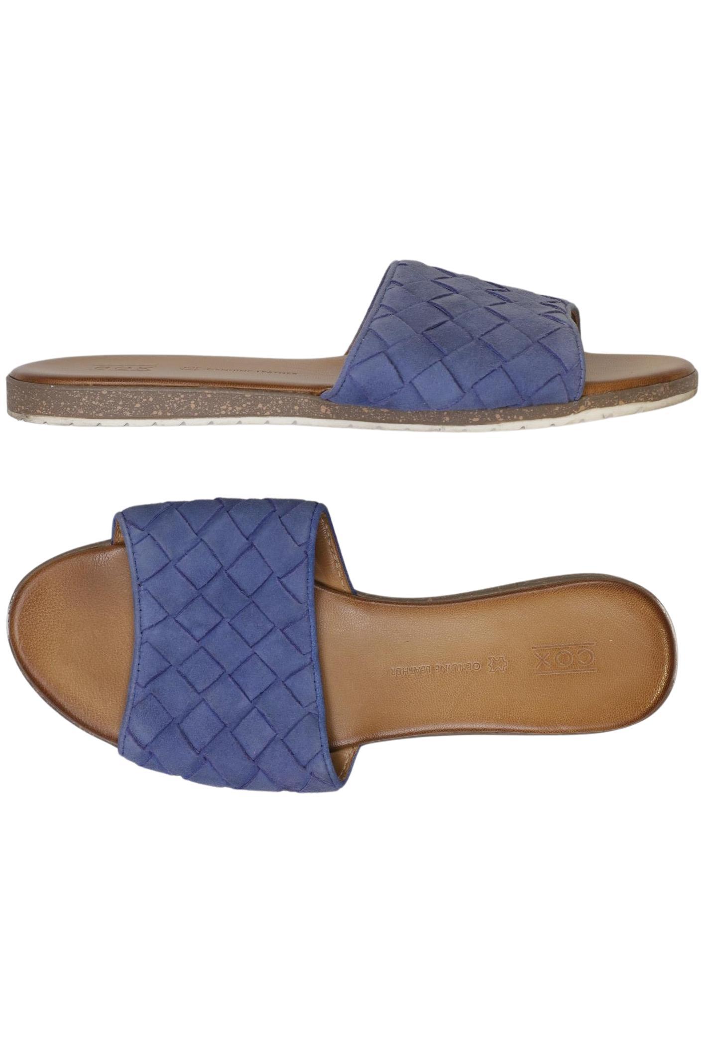 

Cox Damen Sandale, blau, Gr. 40