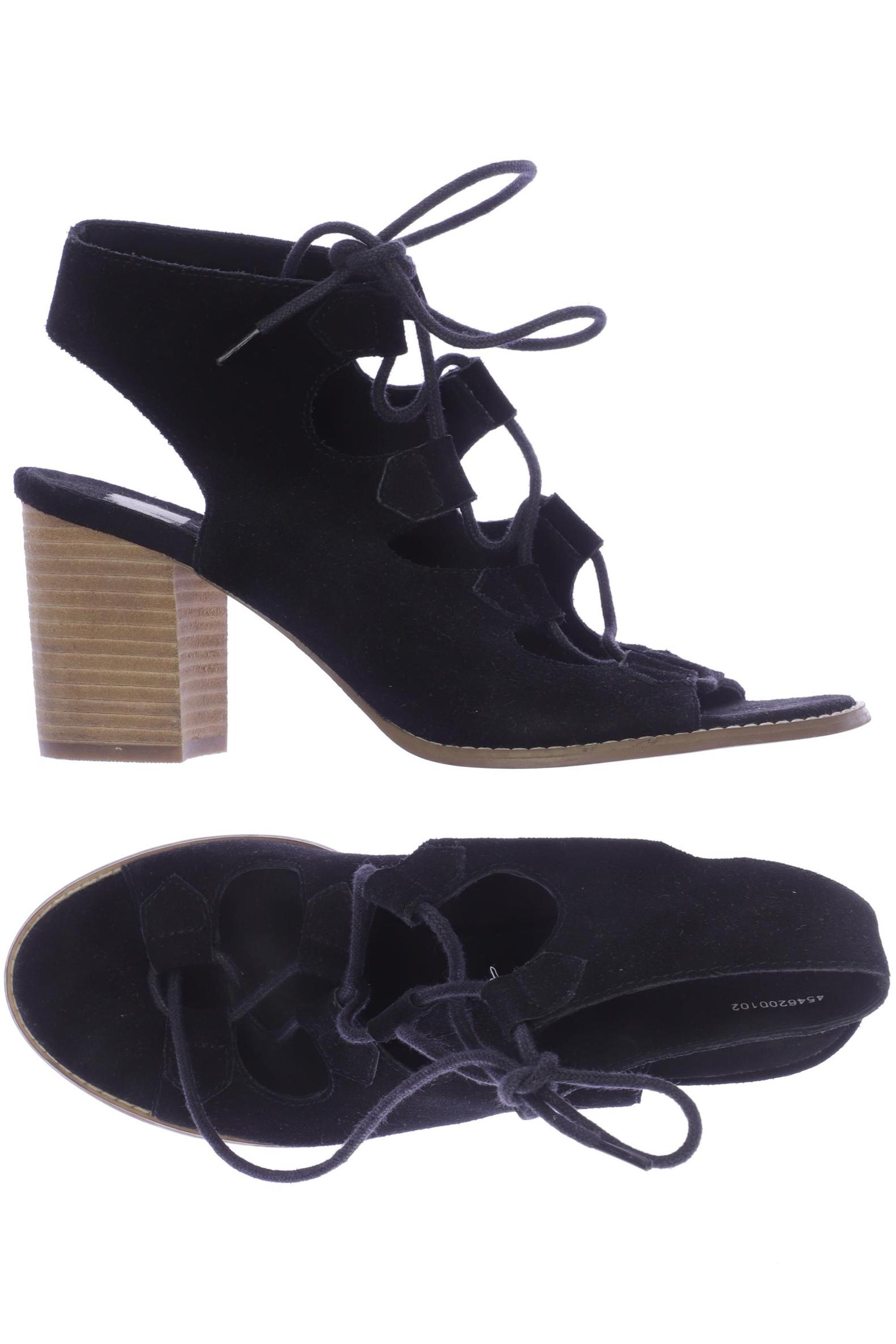 

Cox Damen Sandale, schwarz