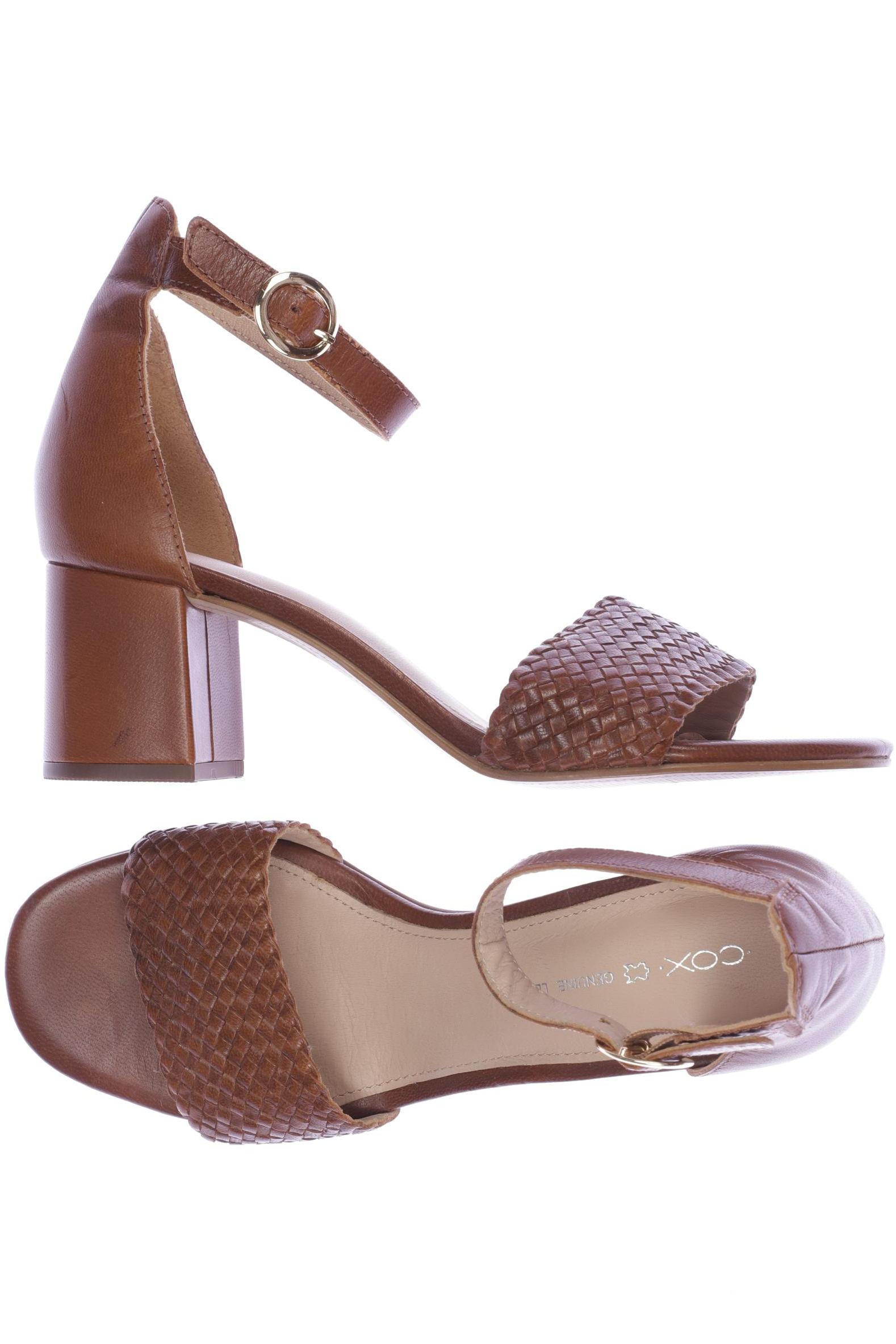 

Cox Damen Sandale, braun, Gr. 39