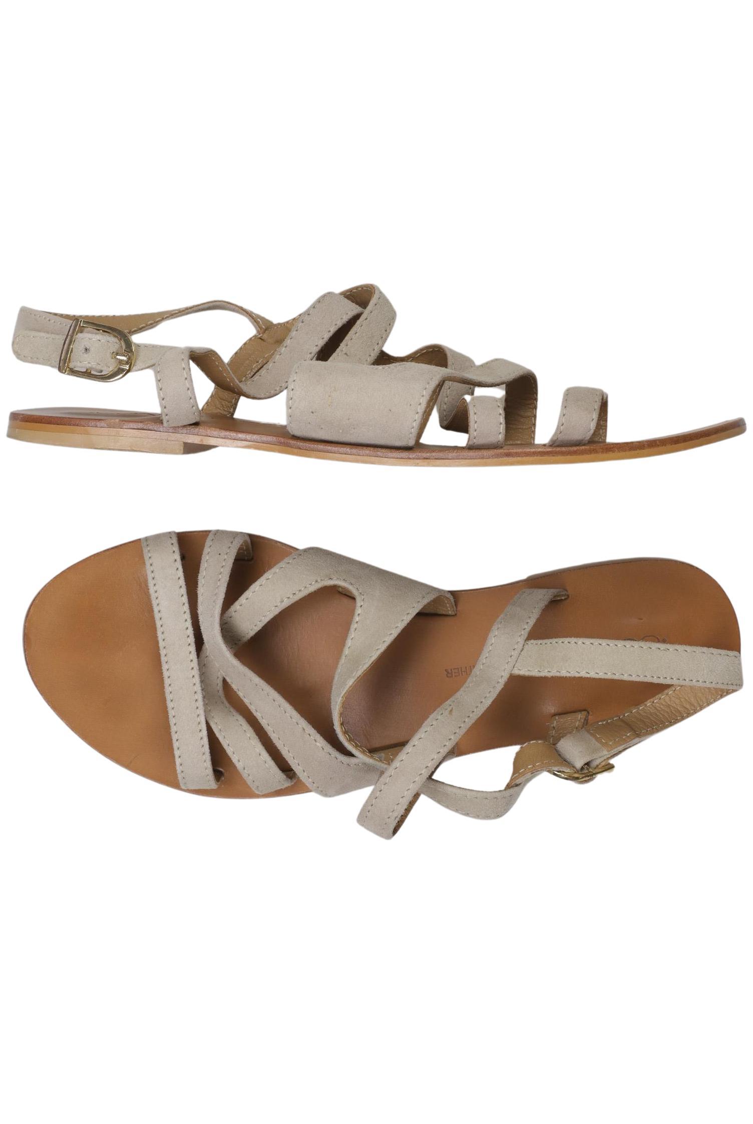 

Cox Damen Sandale, beige, Gr. 38