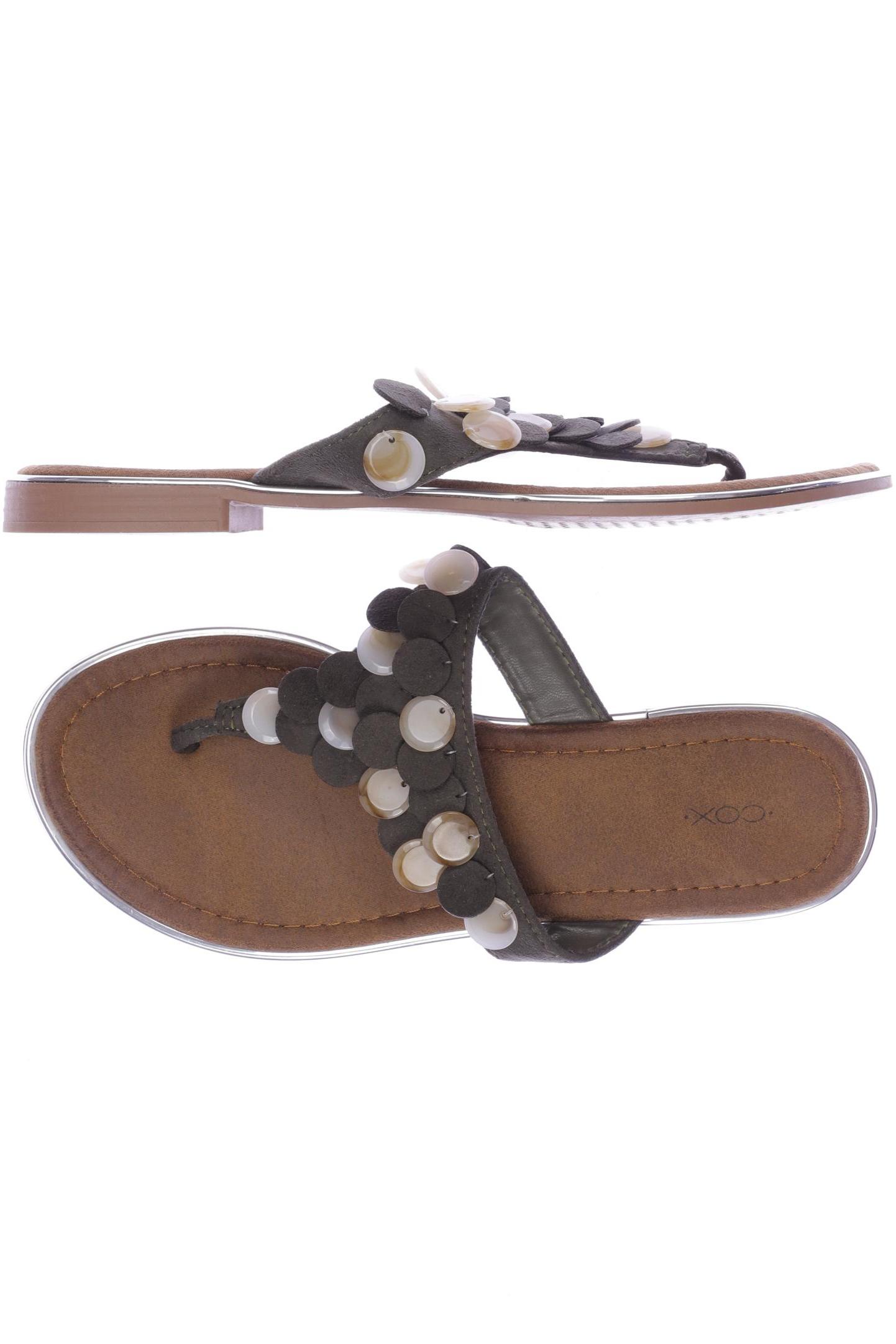 

Cox Damen Sandale, grün, Gr. 37