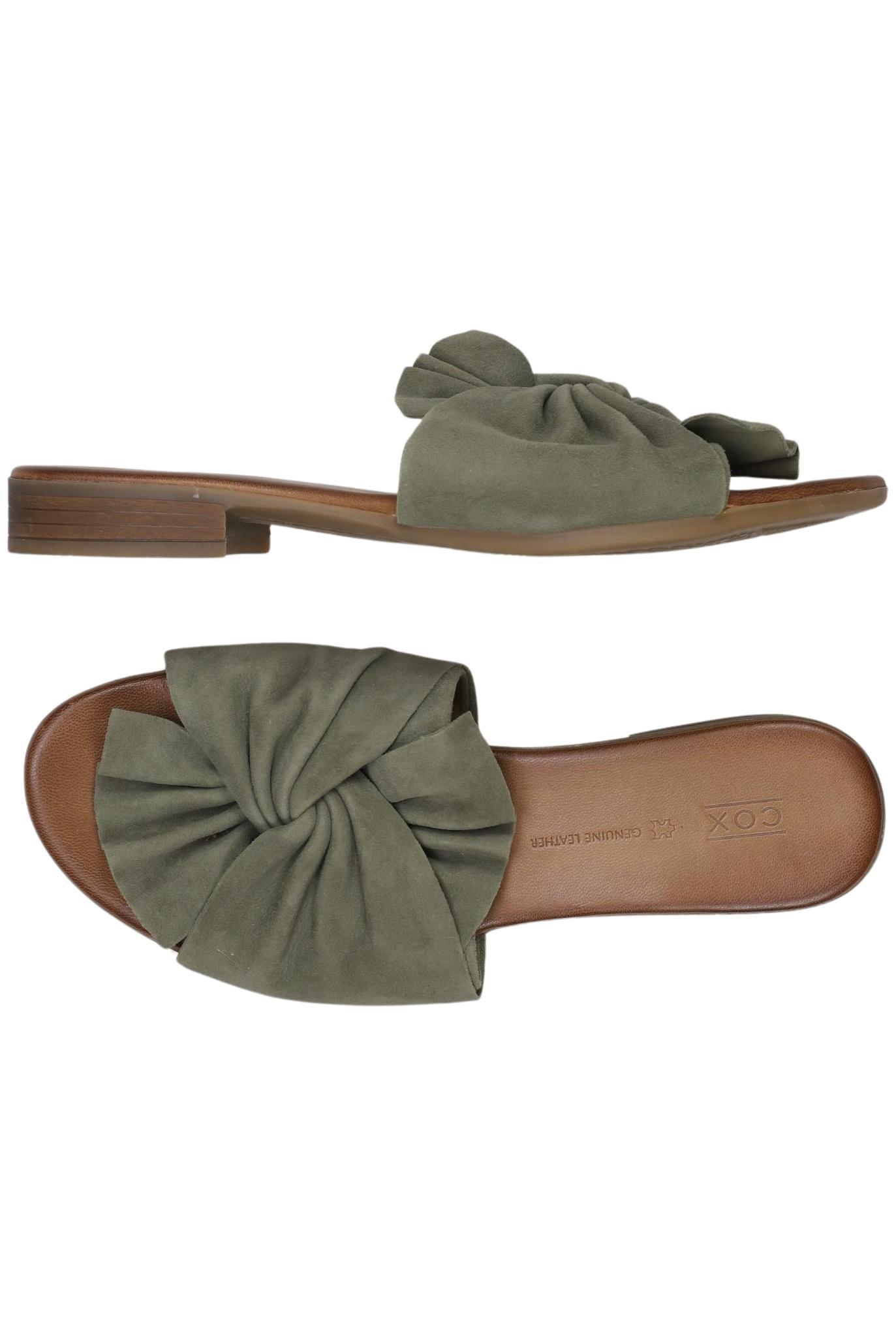 

Cox Damen Sandale, grün, Gr. 42