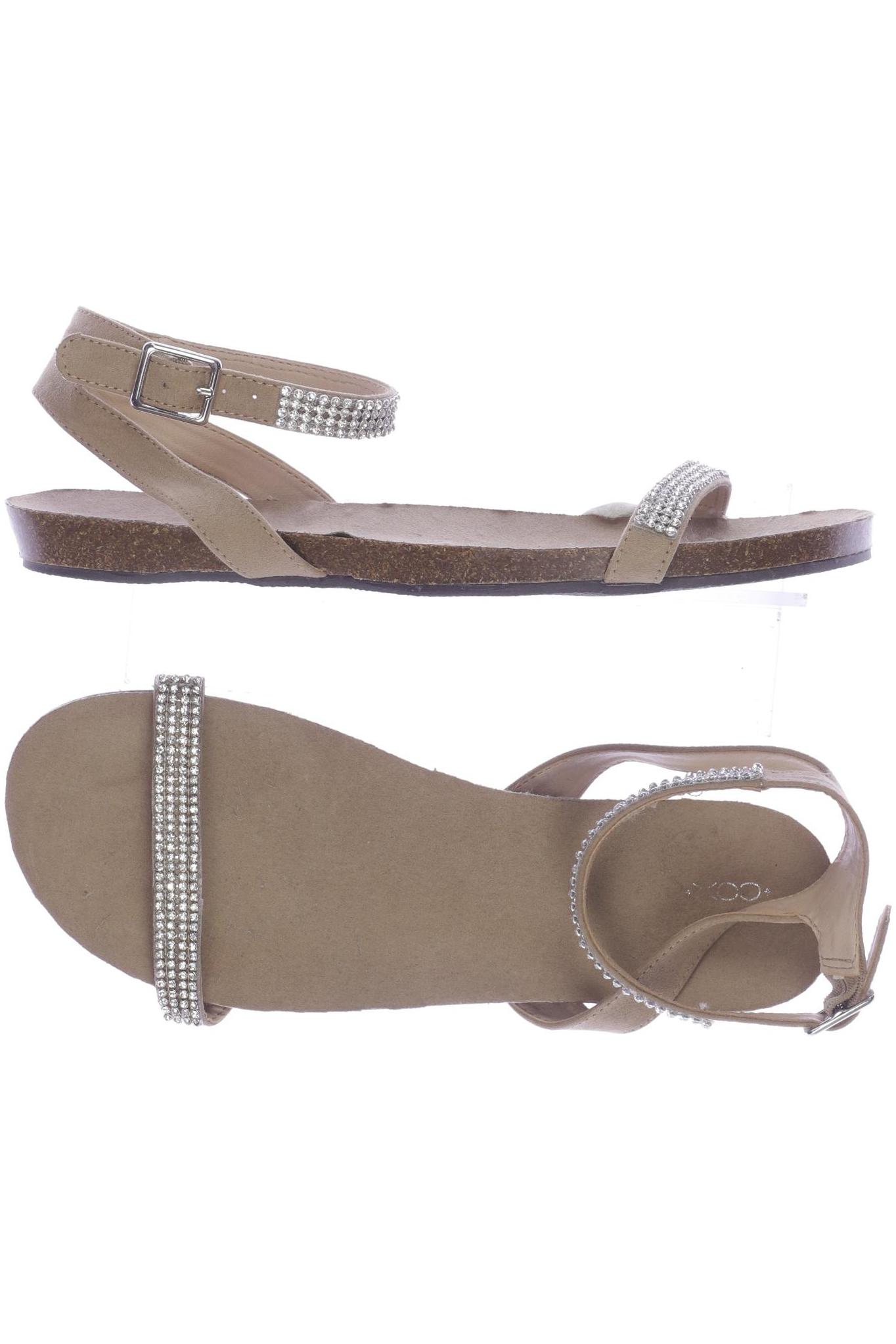 

Cox Damen Sandale, beige, Gr. 41