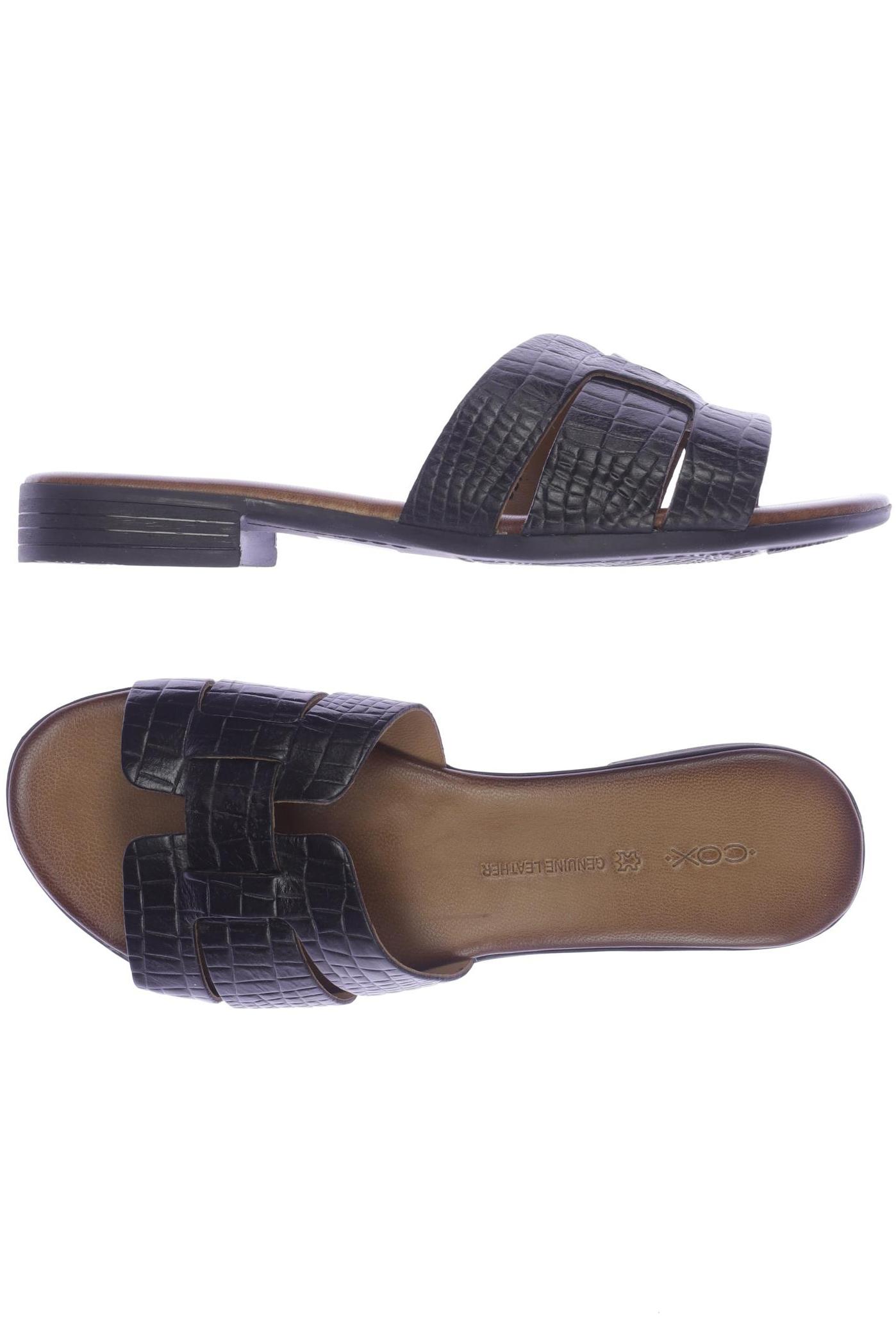 

Cox Damen Sandale, schwarz