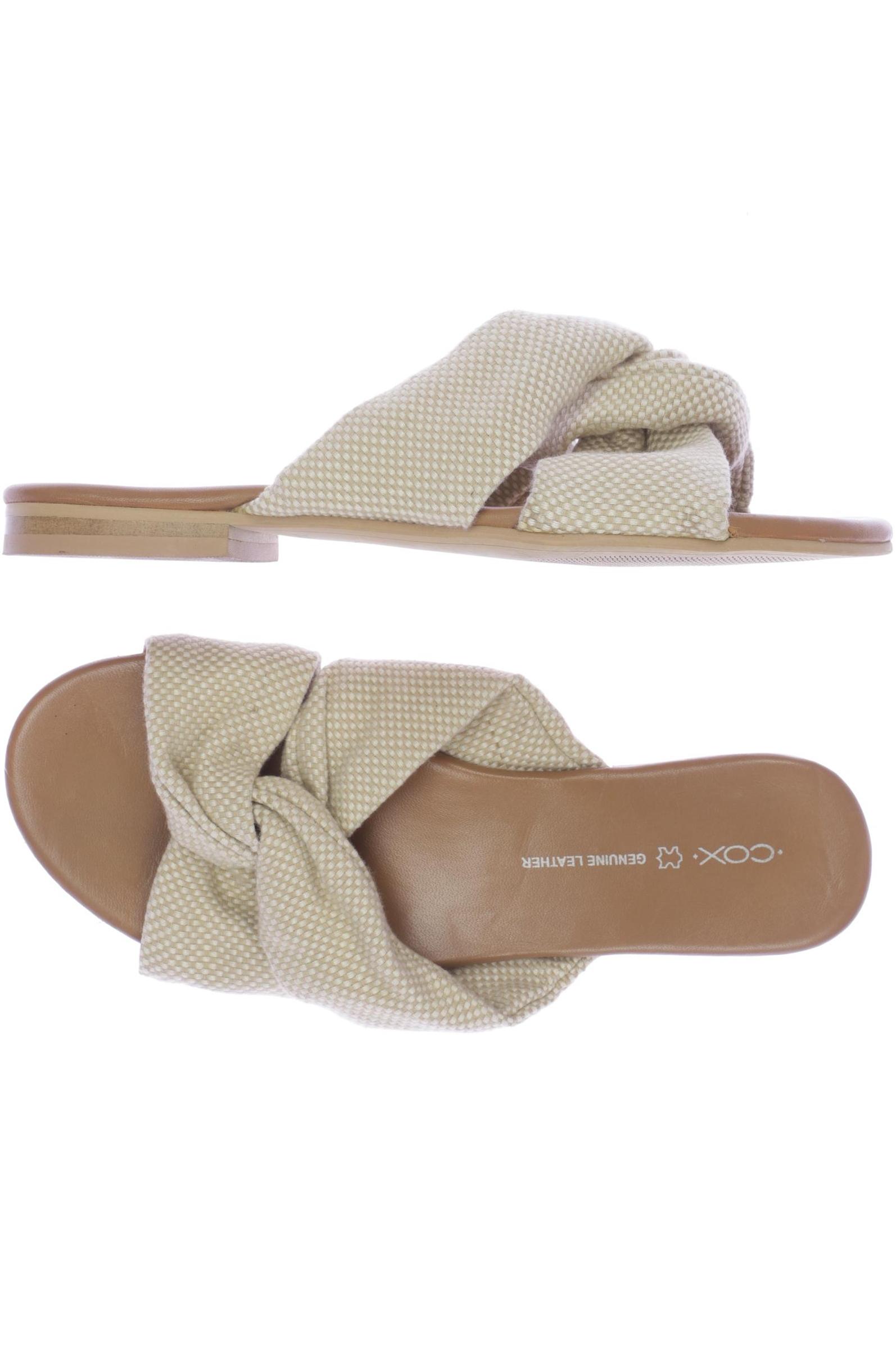 

Cox Damen Sandale, beige, Gr. 37