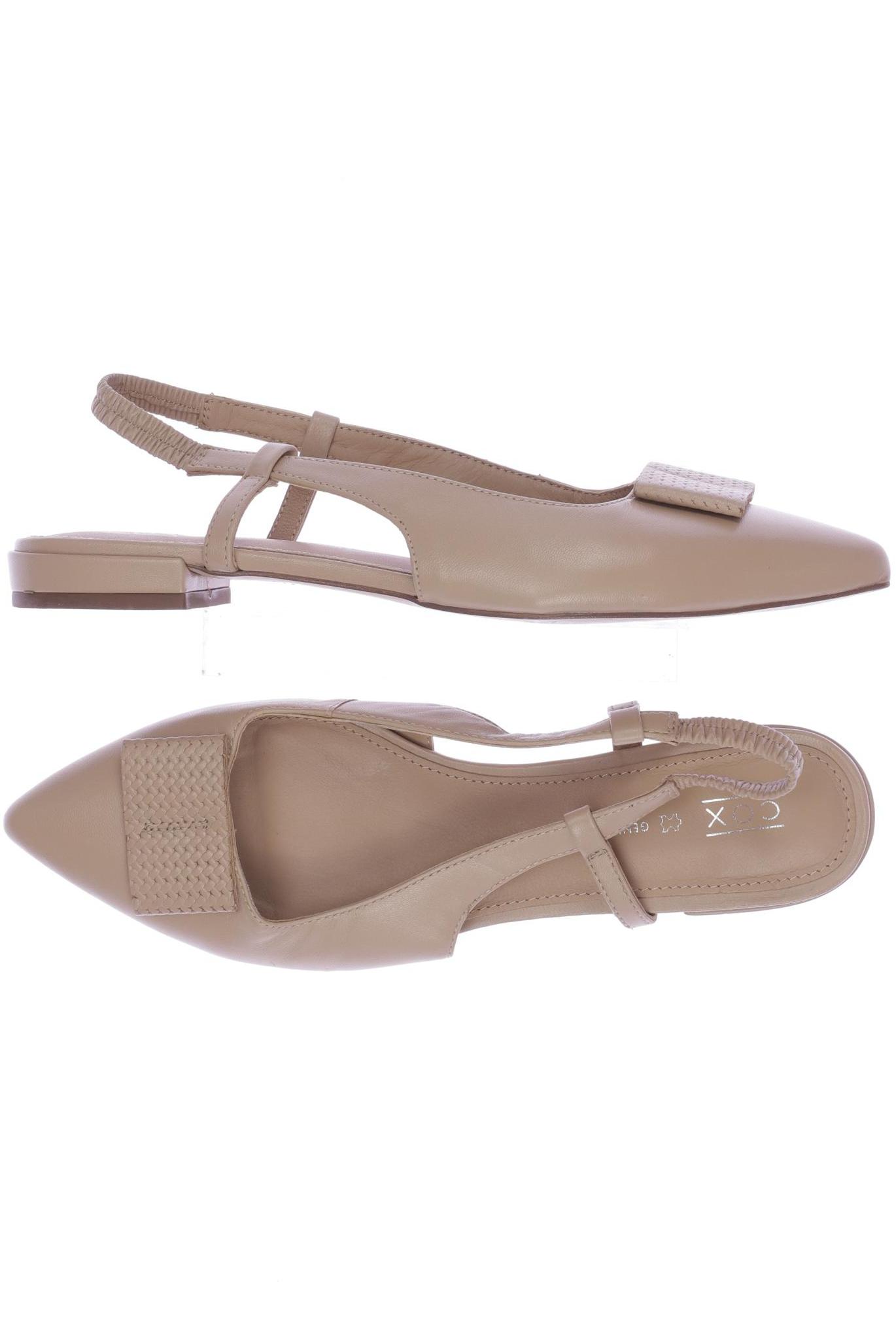 

Cox Damen Sandale, beige, Gr. 38