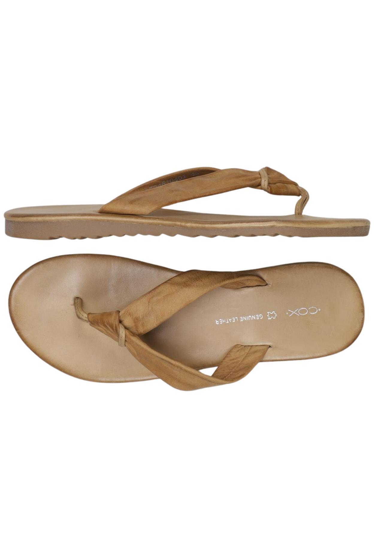 

Cox Damen Sandale, braun, Gr. 40