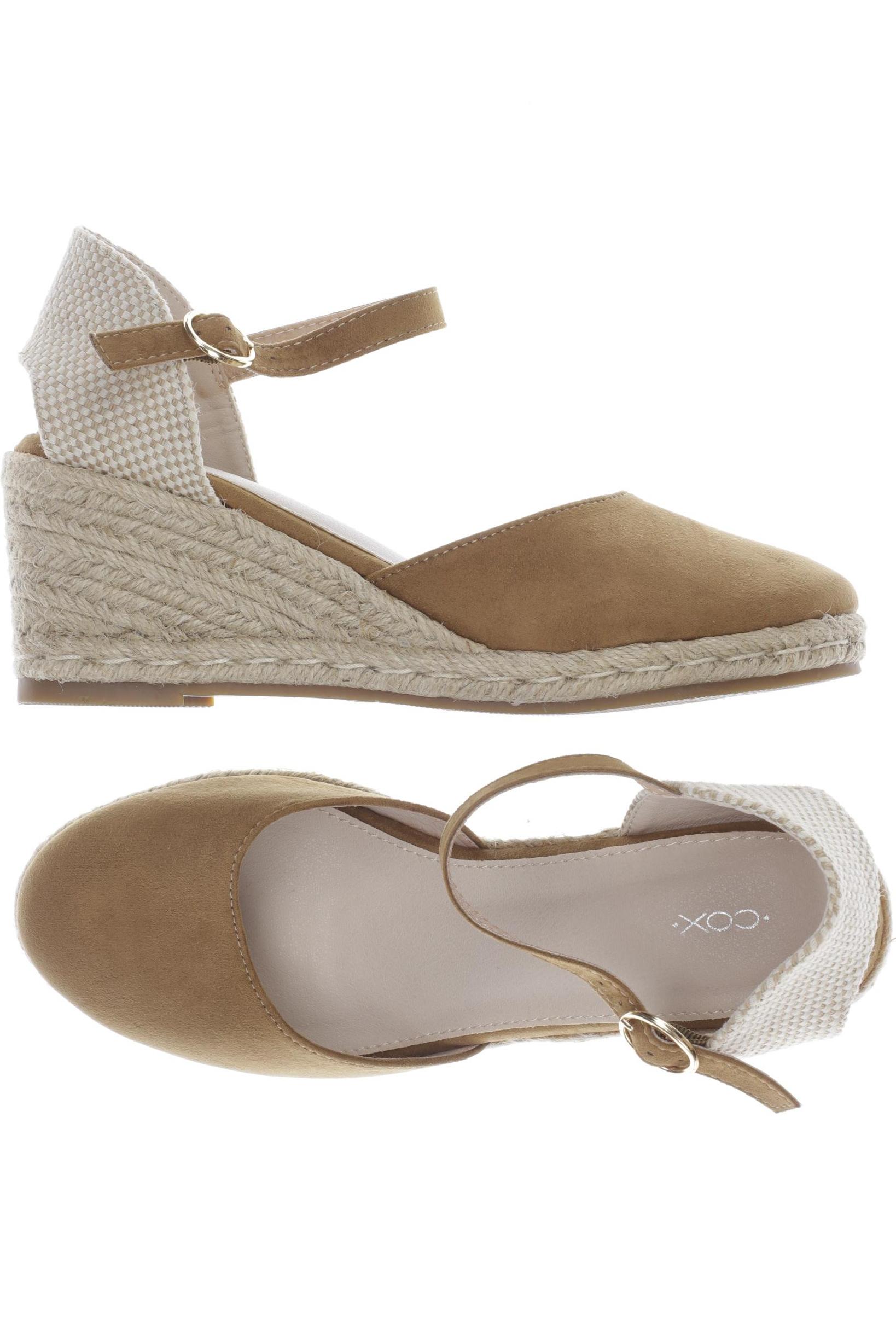 

Cox Damen Sandale, braun, Gr. 38