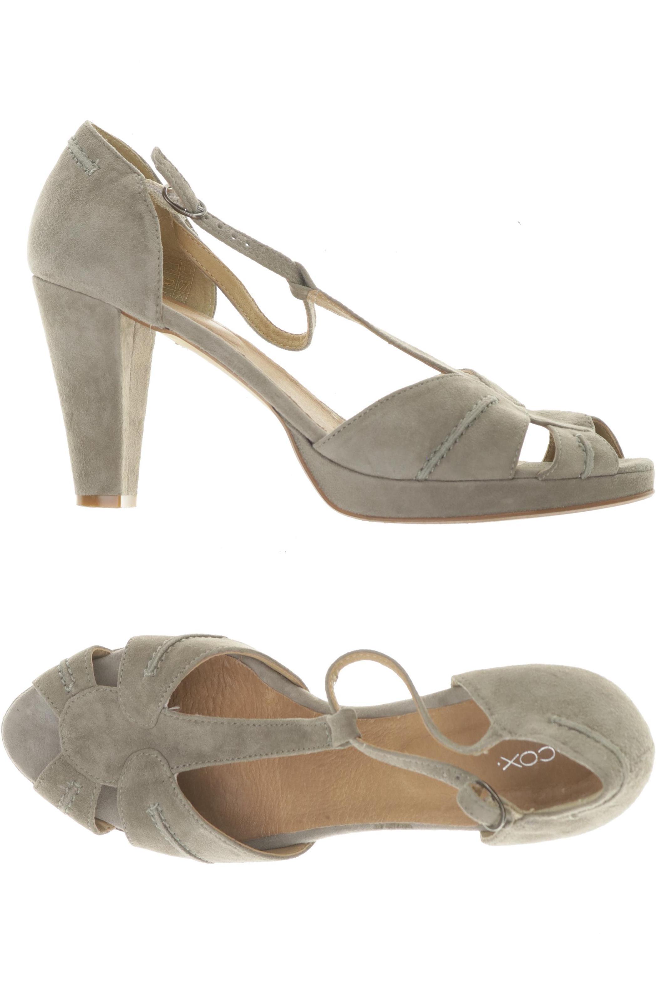 

Cox Damen Sandale, grau, Gr. 40