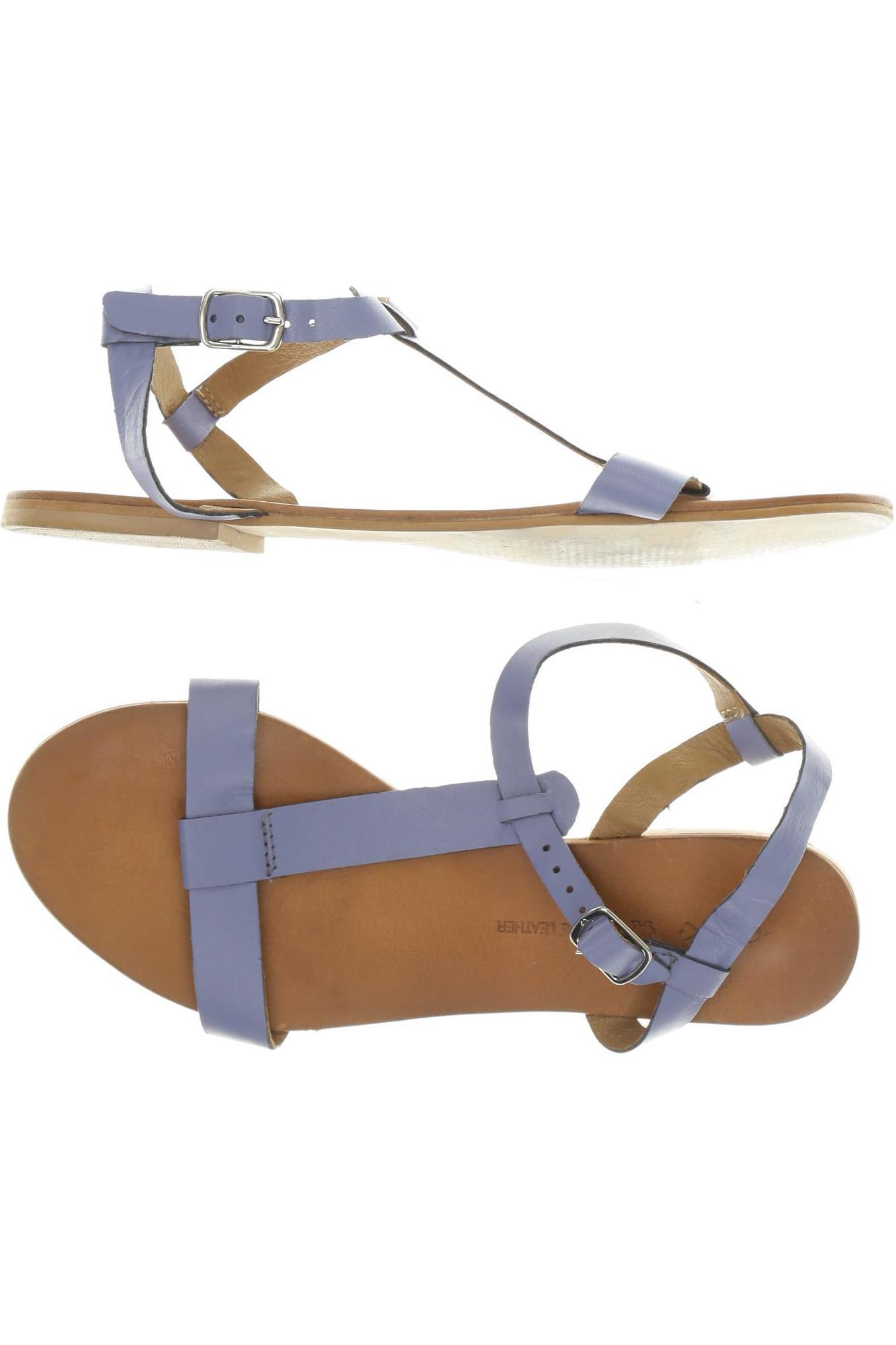 

Cox Damen Sandale, blau, Gr. 38